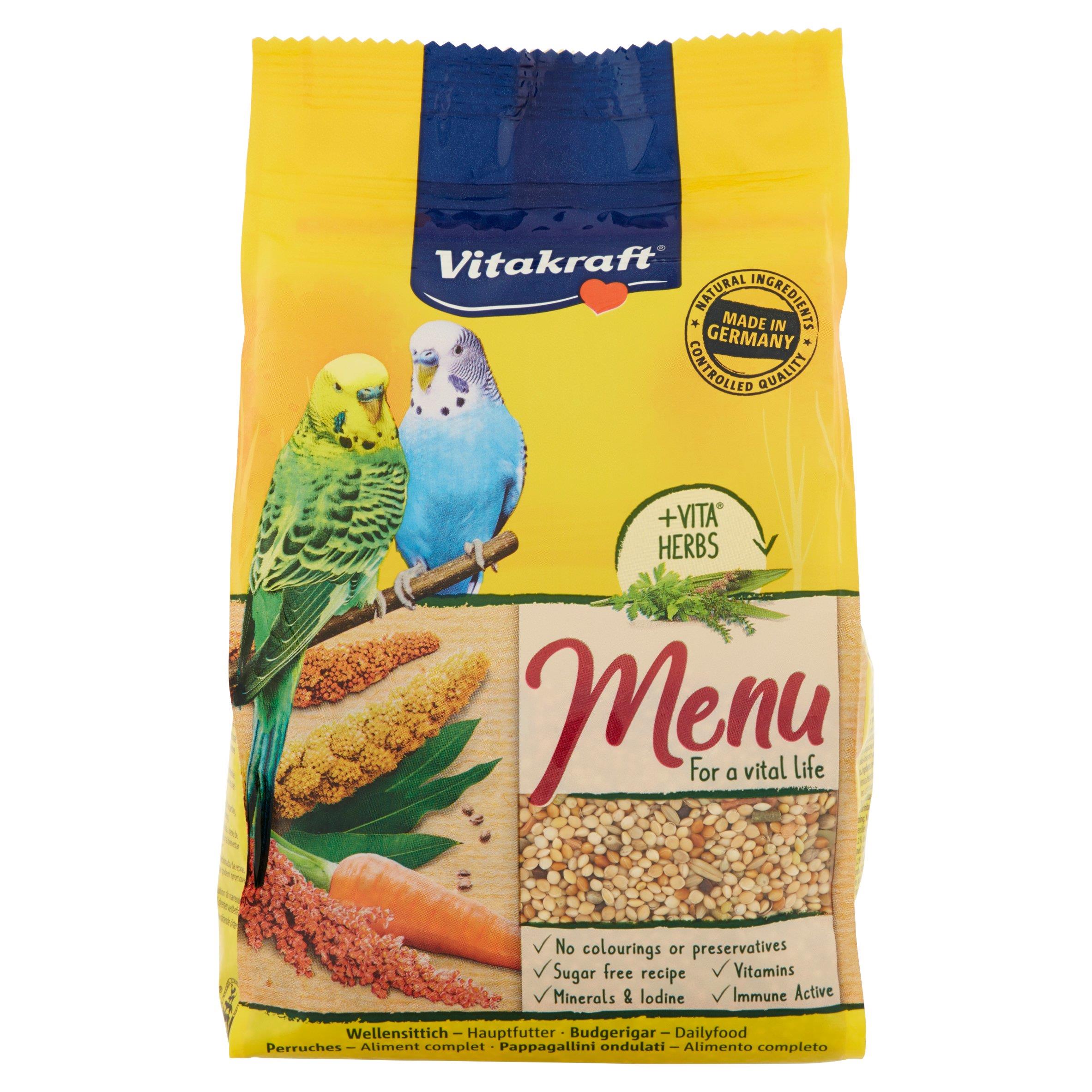 MANGIME VITAKR PAPPAGALL 500GR   L