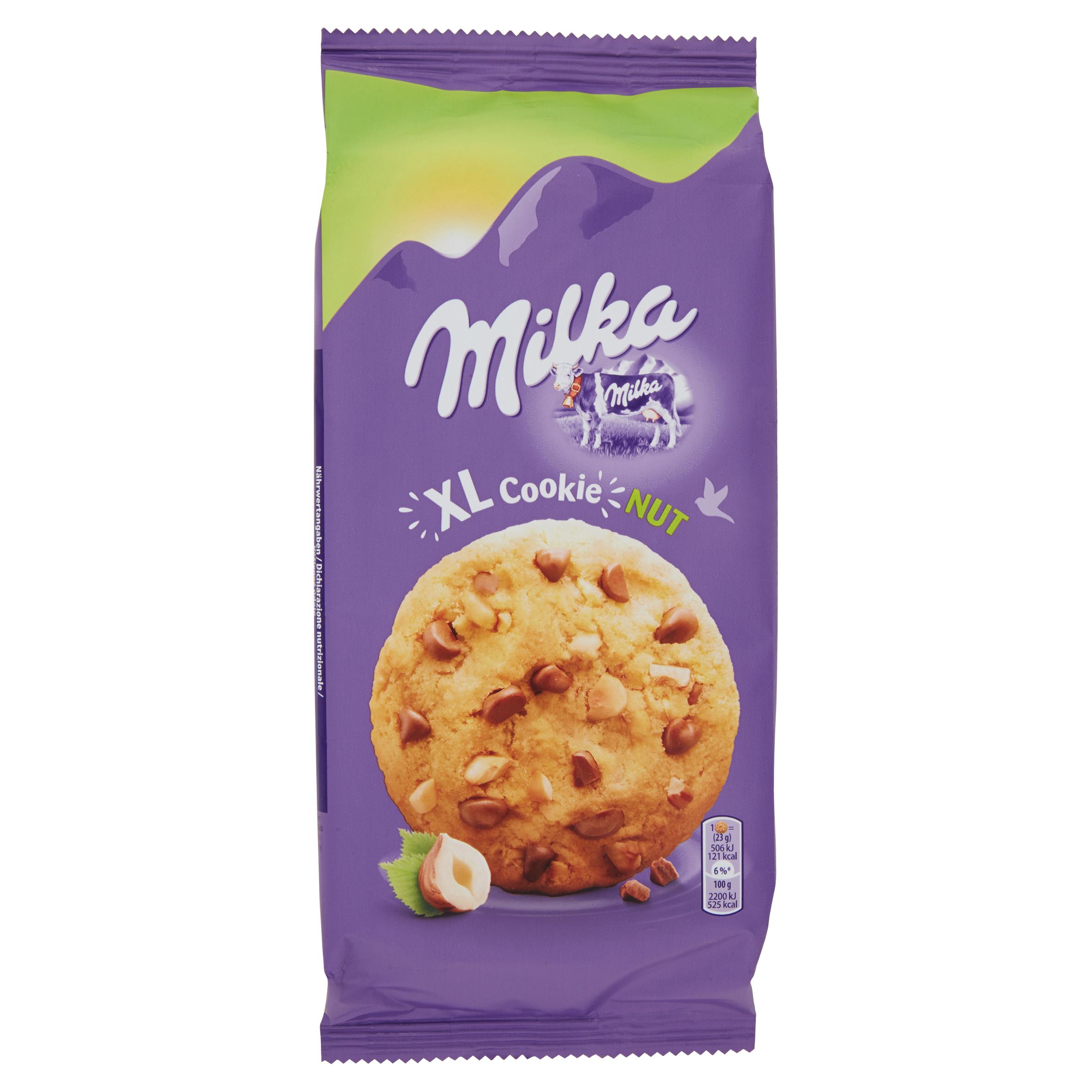 MILKA XL COOKIES NUTS 184 GR INVER   XL