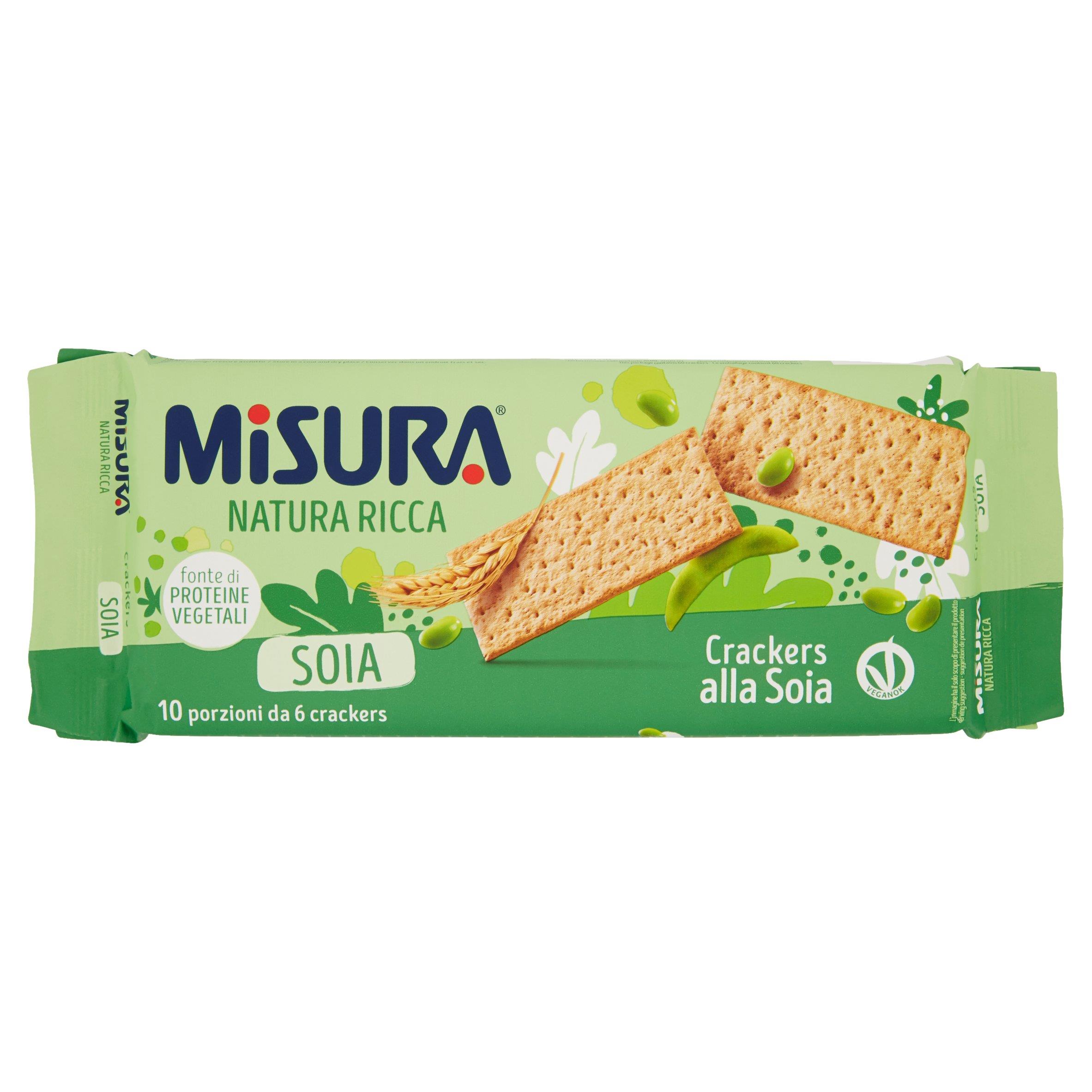 MISURA CRACKERS SOIA 400 GR   L