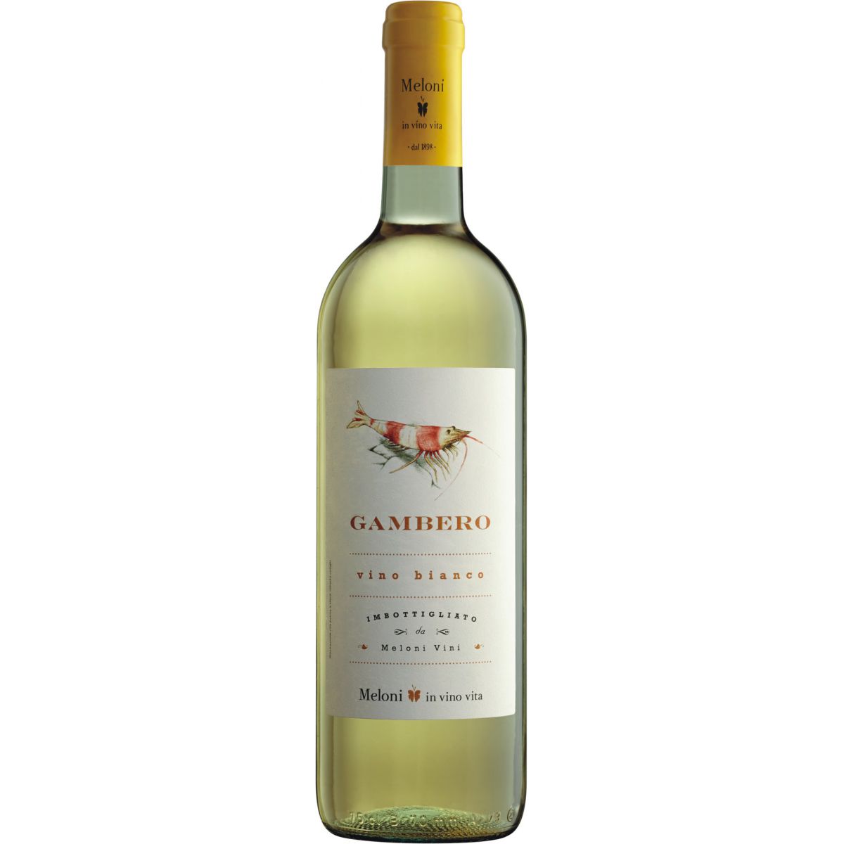 MELONI VINO GAMBERO BIANCO 75 CL   XL