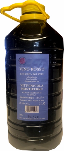 MONTIFERRU VINO ROSSO 3 LT   M