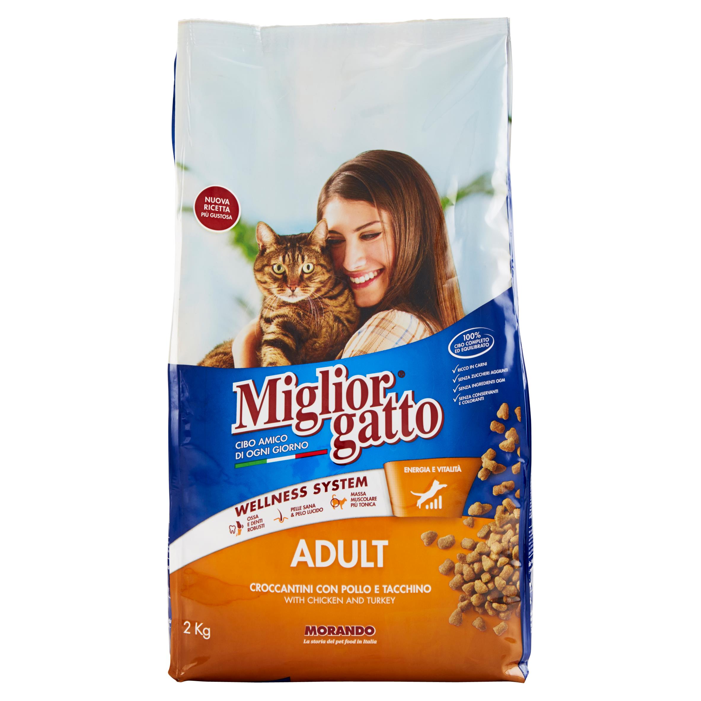 MIGLIORGATTO CRO POLLO TAC VER 2 KG   M