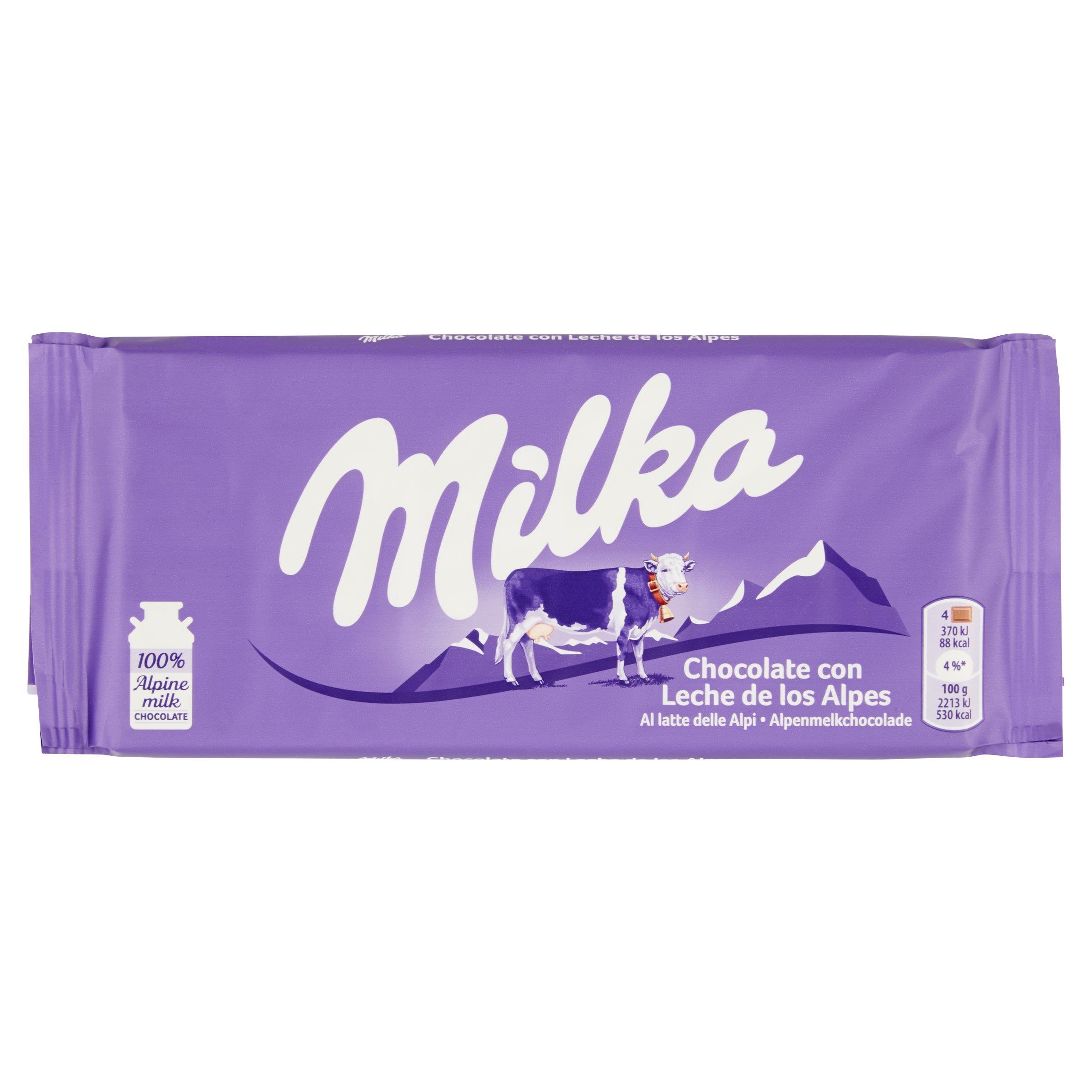 MILKA CIOCCOLATO TAV LATTE 100 GR INVER   S