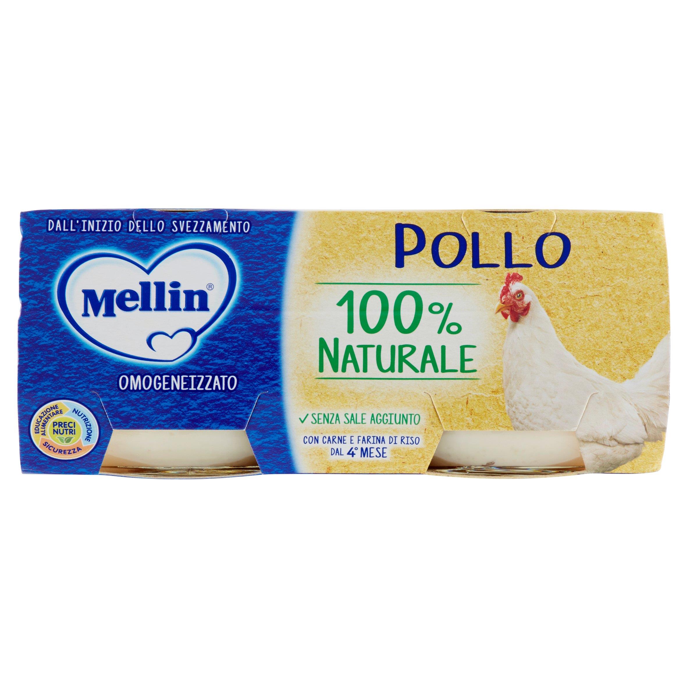 MELLIN OMOG  POLLO 2X80 GR   L