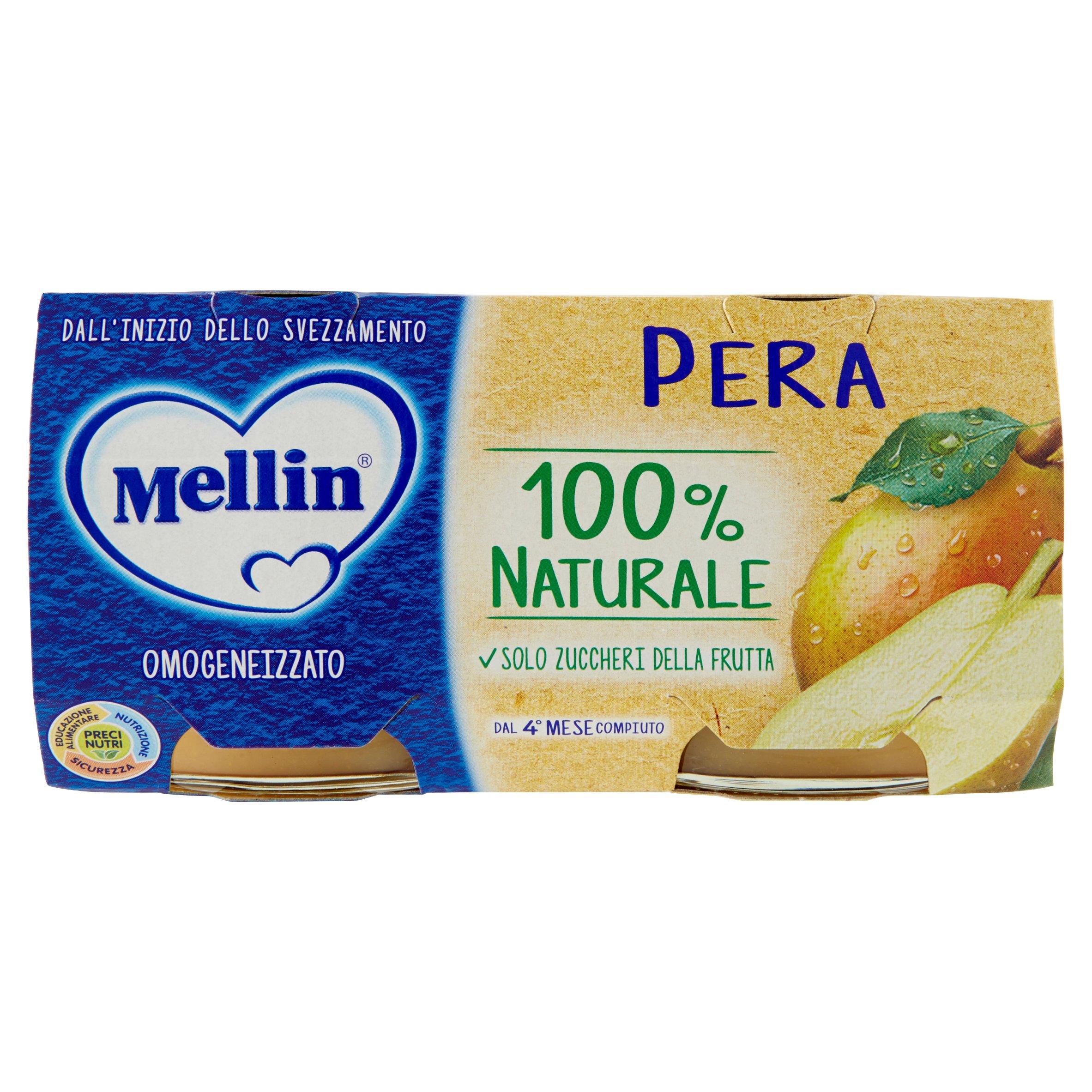 MELLIN OMOG  PERA 2X100 GR   M