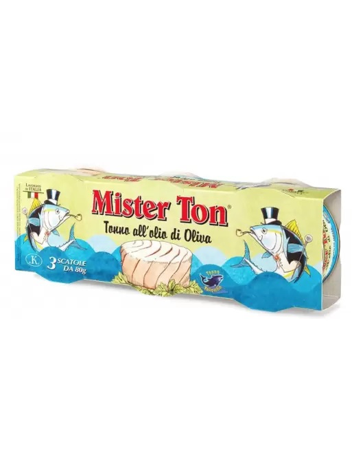 MISTER TON OLIO  OLIVA 3 X 70 GR   M