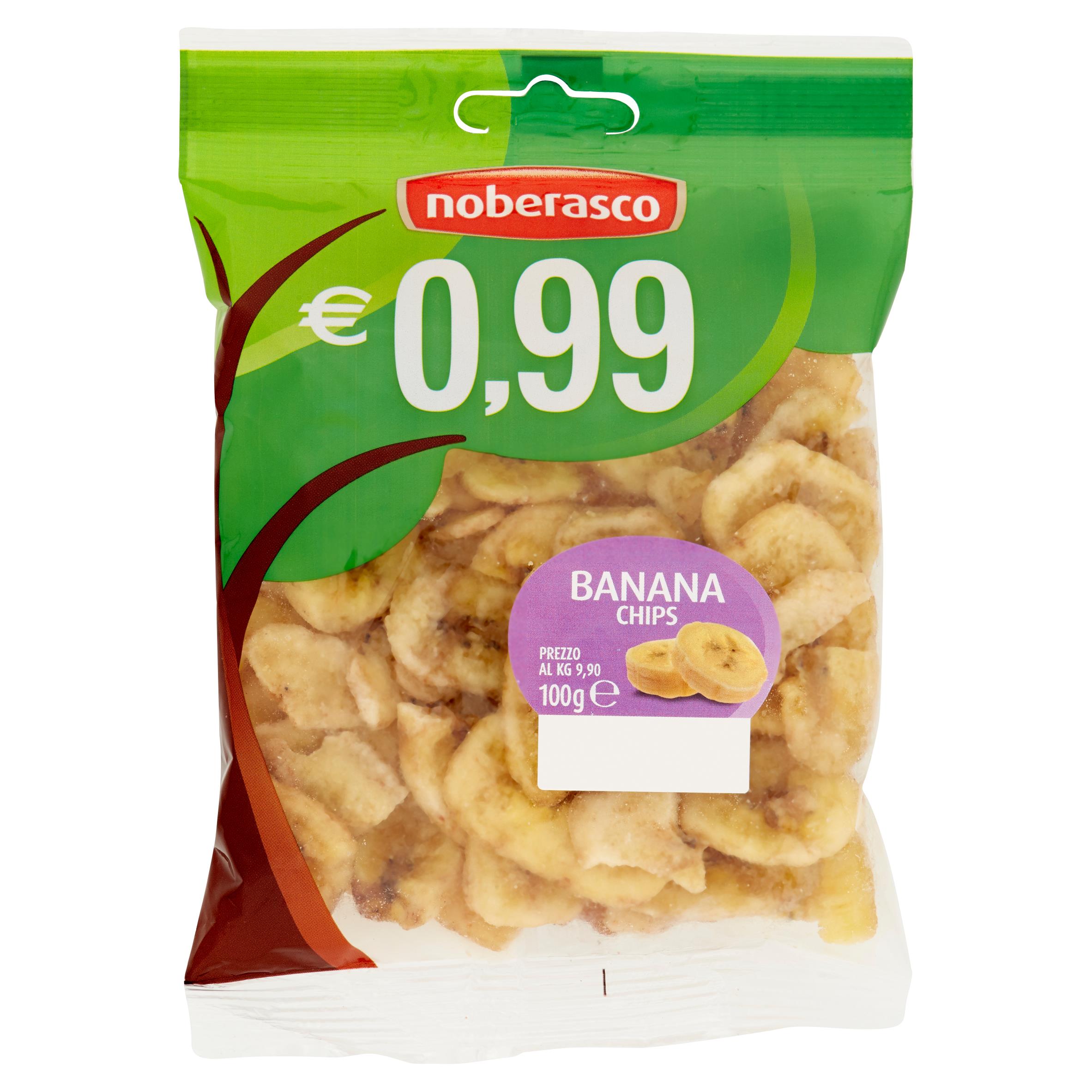 NOBERASCO 99 BANANA CHIPS 100 GR   M