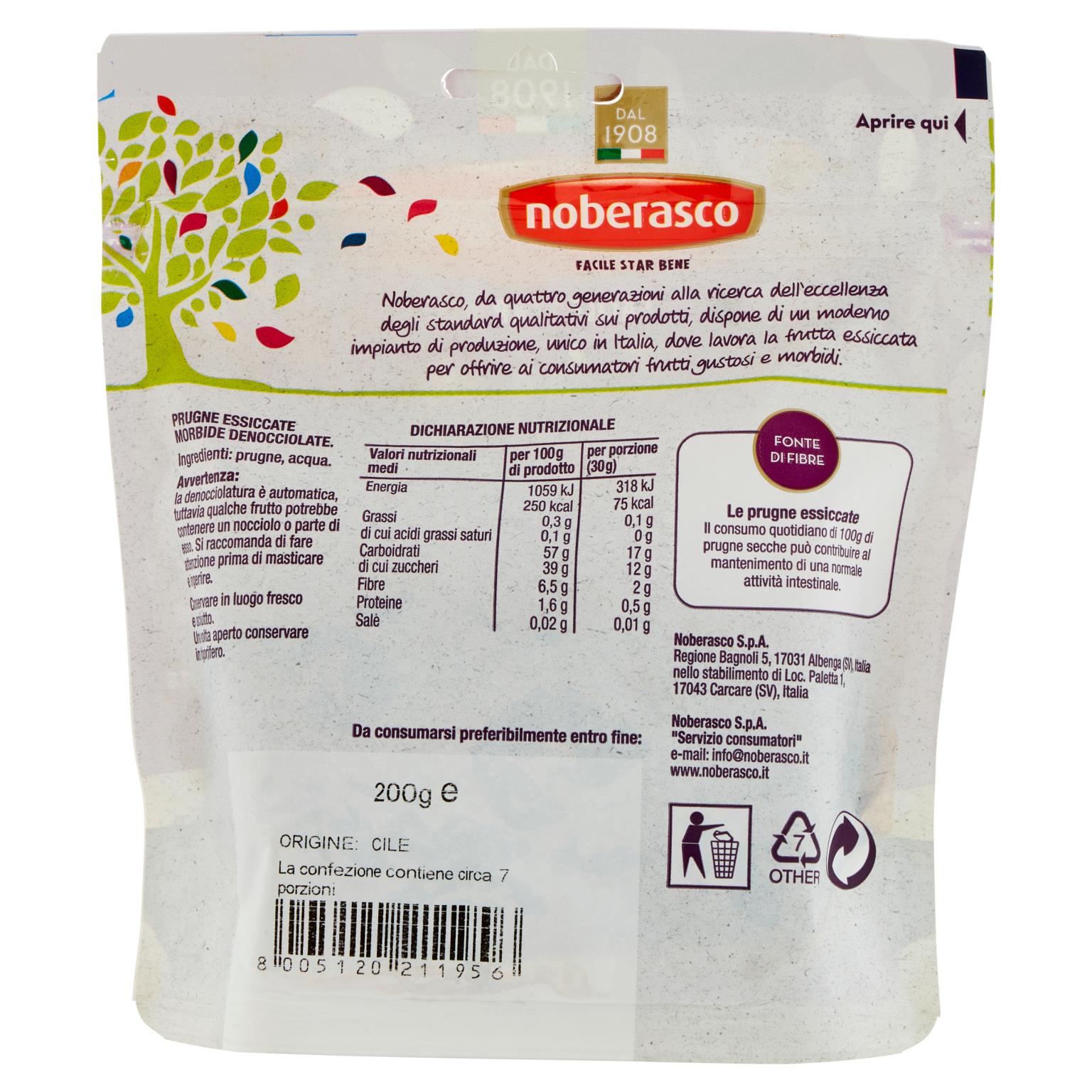 NOBERASCO PRUGNA DENOC DOY 200 GR   M