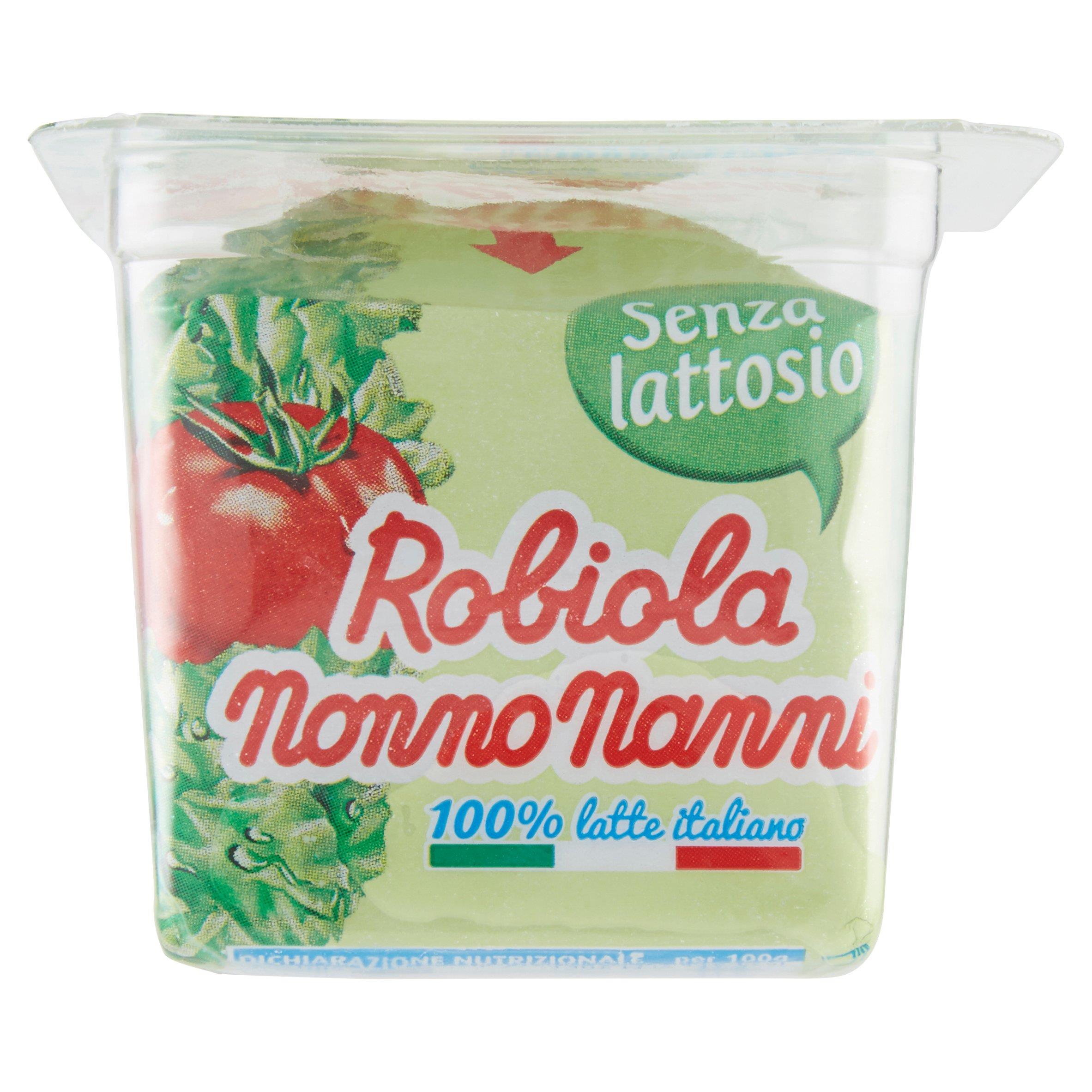 NONNO NANNI ROBIOLA L S  S/LATTOSIO 100 GR   VENT LMV   XL