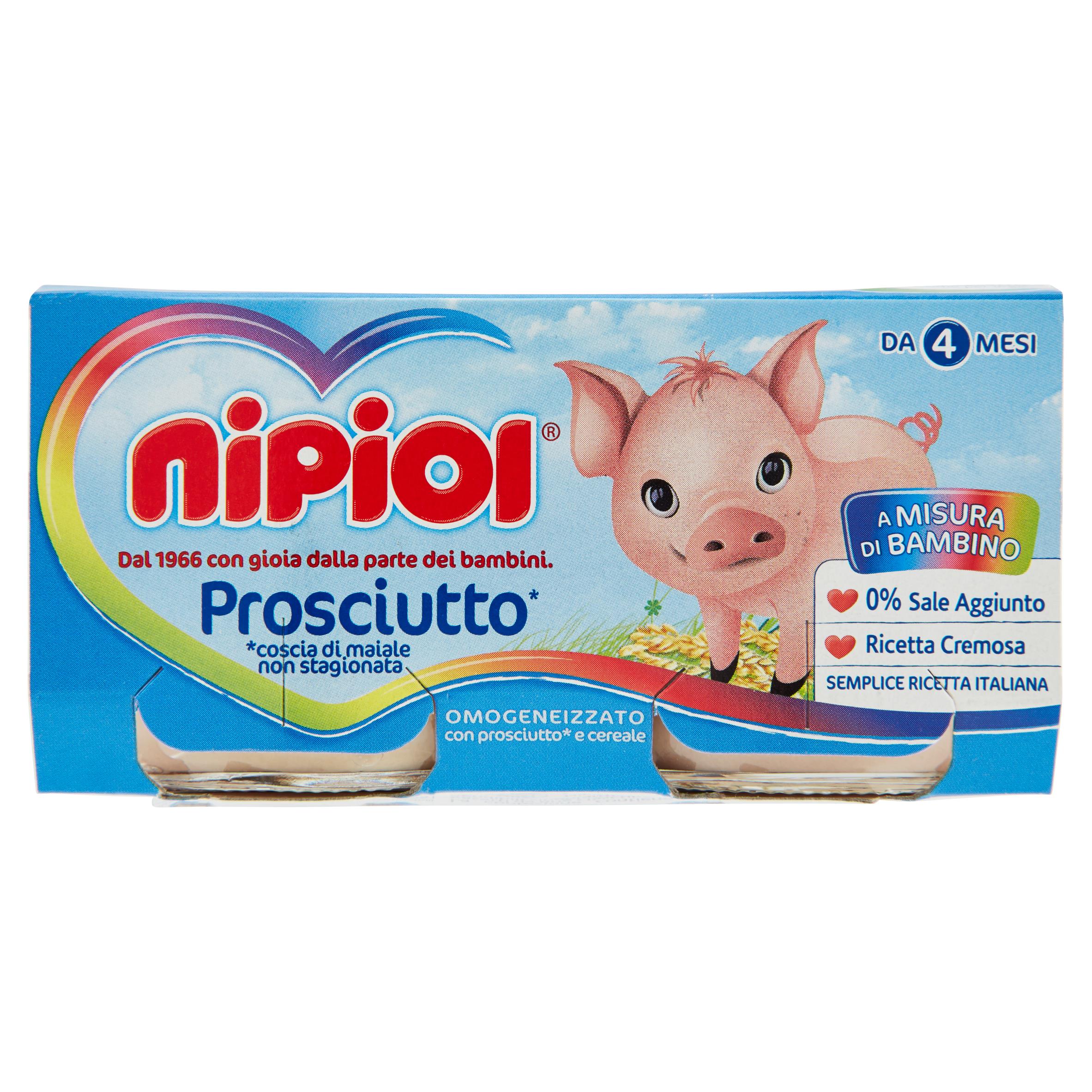 NIPIOL OMOG  PROSCIUTTO 2X80 GR   S