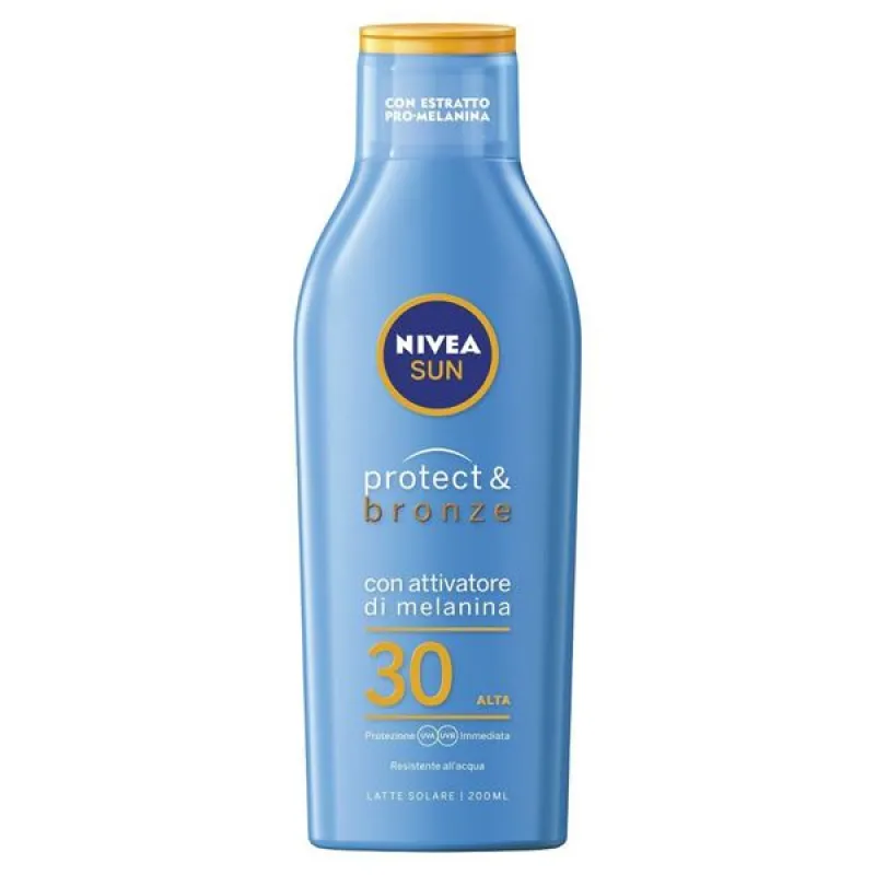 NIVEA SUN PROT BRONZ LATTE FP30 200 ML ESTAT   M