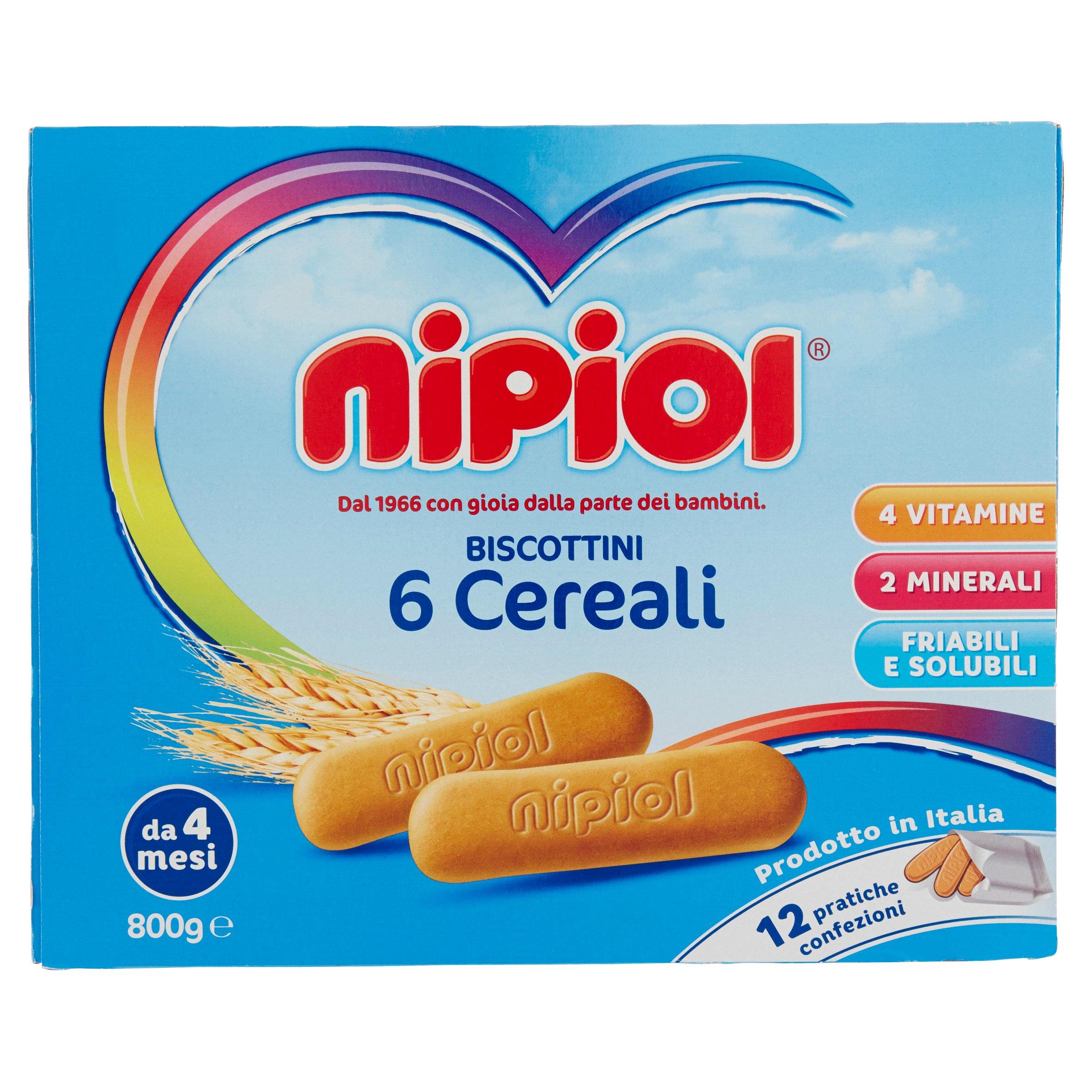 NIPIOL BISCOTTI 800 GR   XL