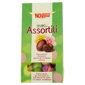 NOVI OVETTI ASSORT RIPIEN 160 GR PASQ   M