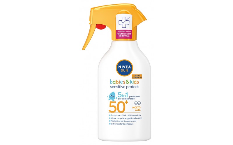 NIVEA SUN KID SENS PROT TR FP50  270 ML ESTAT   M