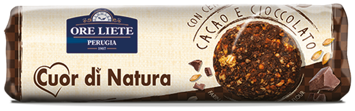 ORE LIETE BISCOTTI CEREAL CACAO TUBO 230 GR M