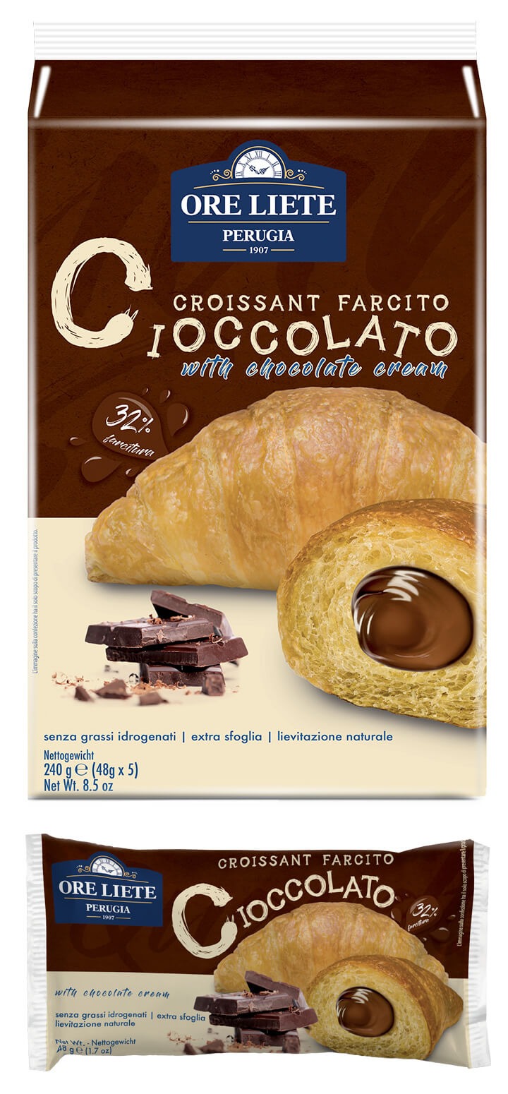 ORE LIETE CROISSANT CIOCCOLATO 240 GR S