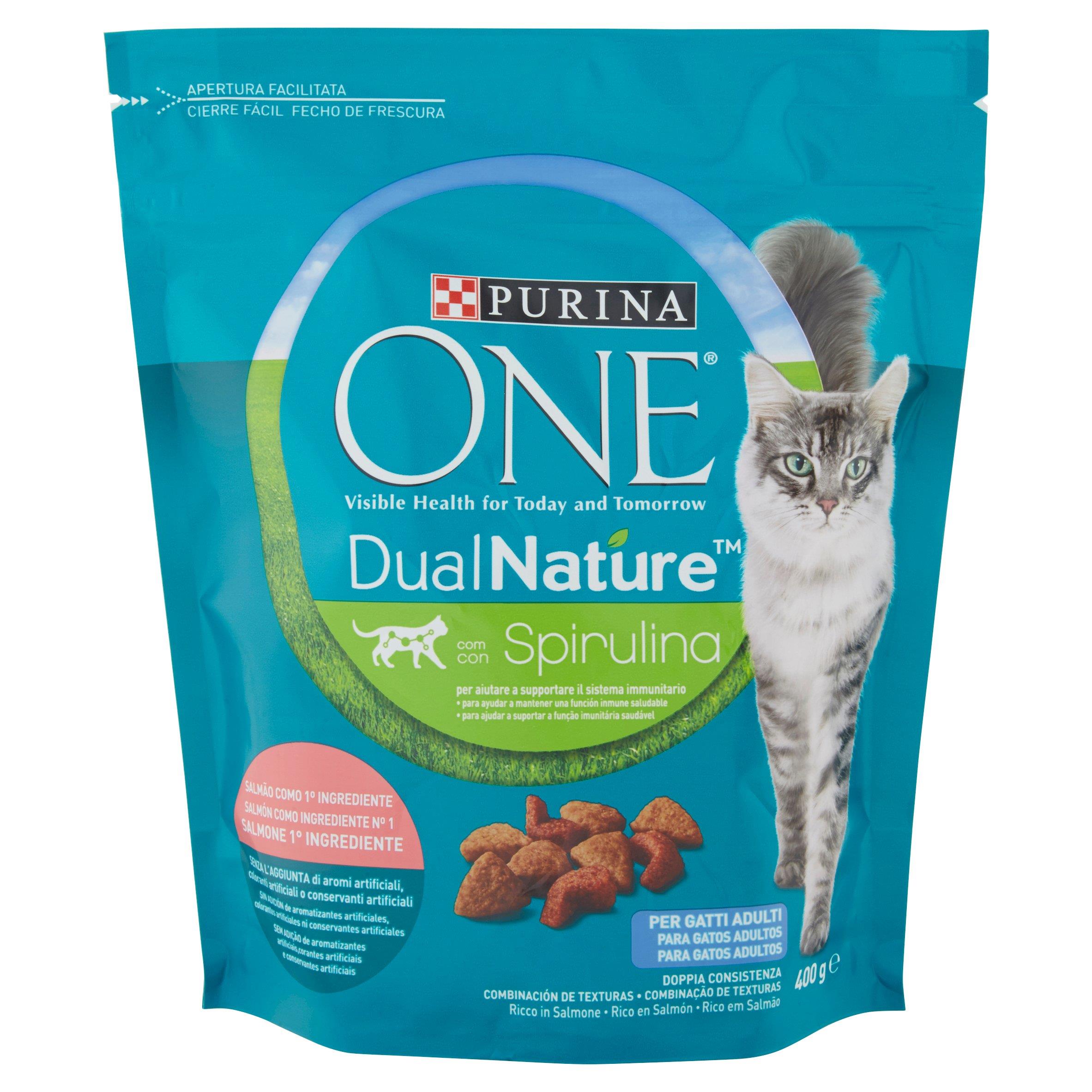 PURINA ONE DUALNATURA SECCO GATTO 400 GR   L