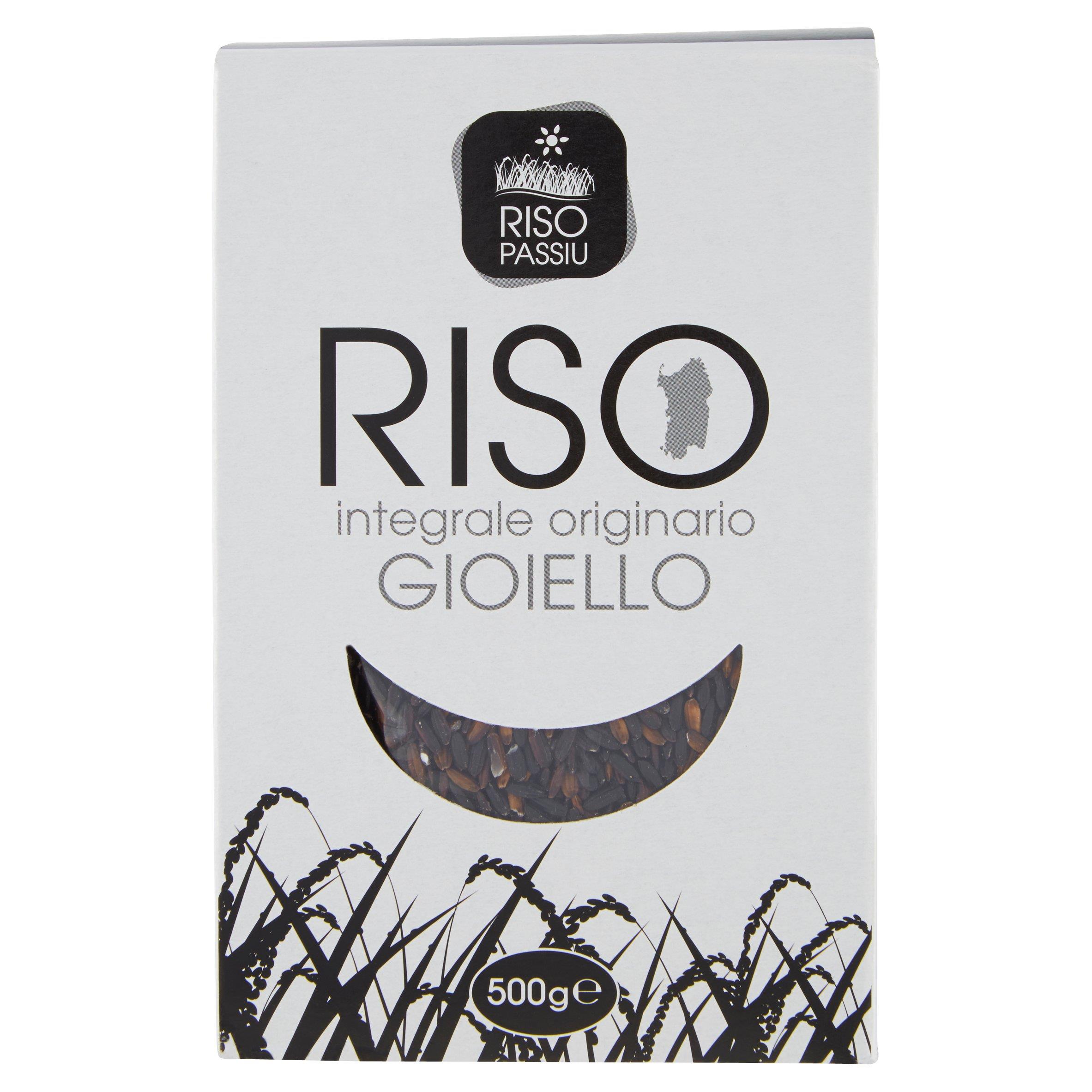 PASSIU RISO INTEGRALE NERO 500 GR   XL