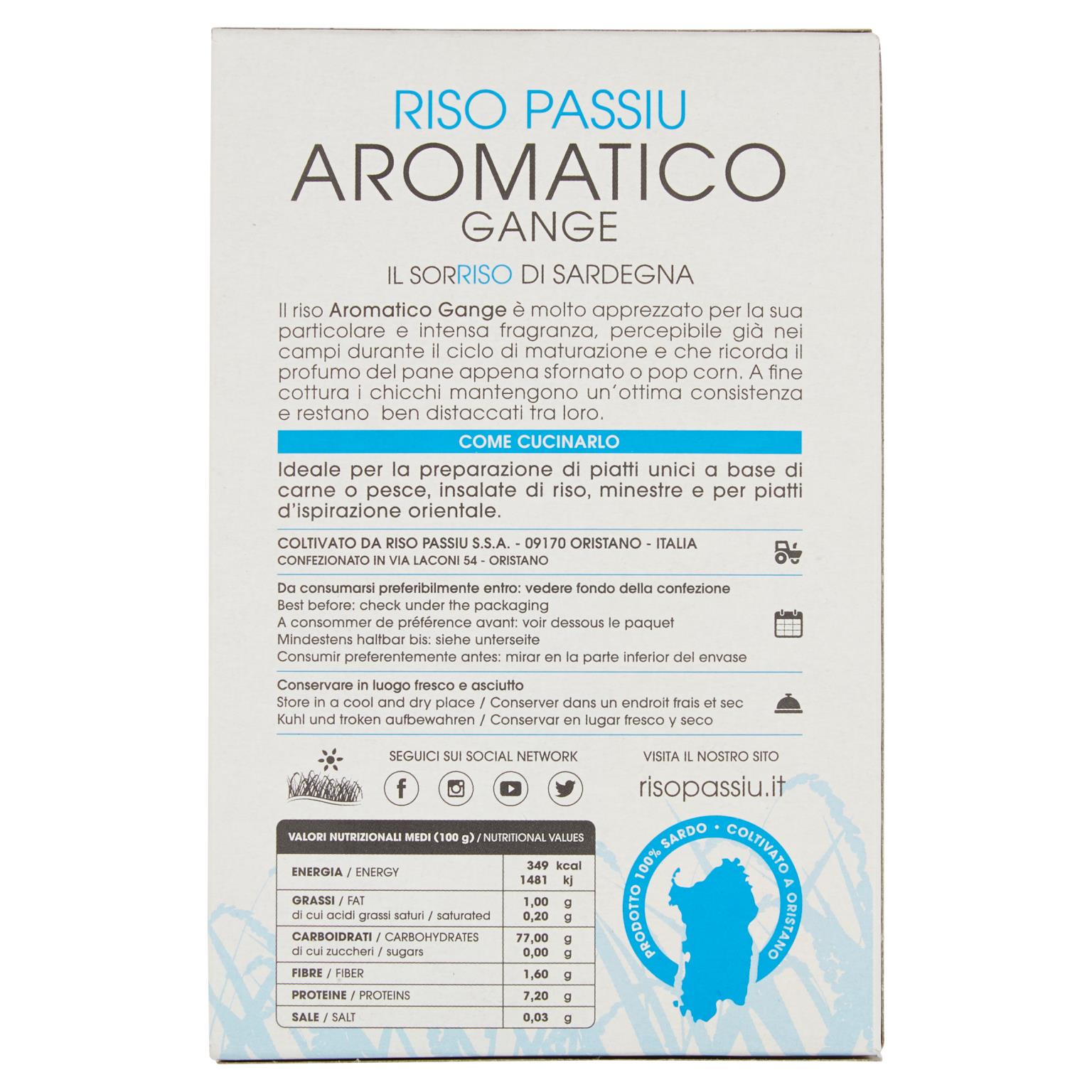 PASSIU RISO AROMATICO 500 GR   M