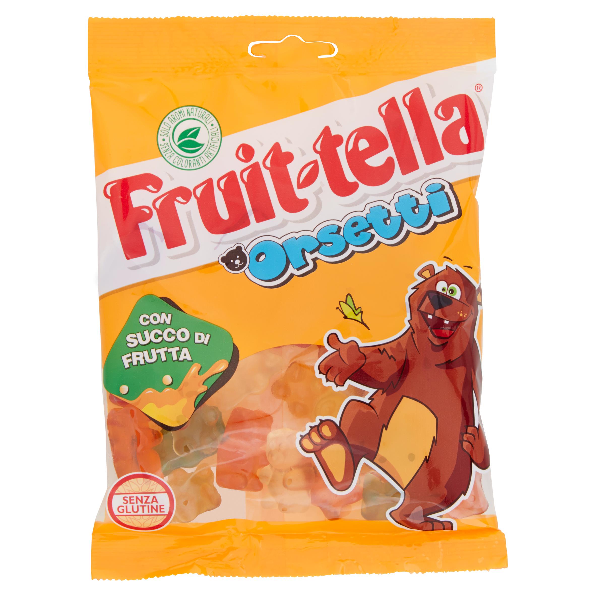 PERFETTI FRUITT BTA ORSETT NAT 175 GR   S