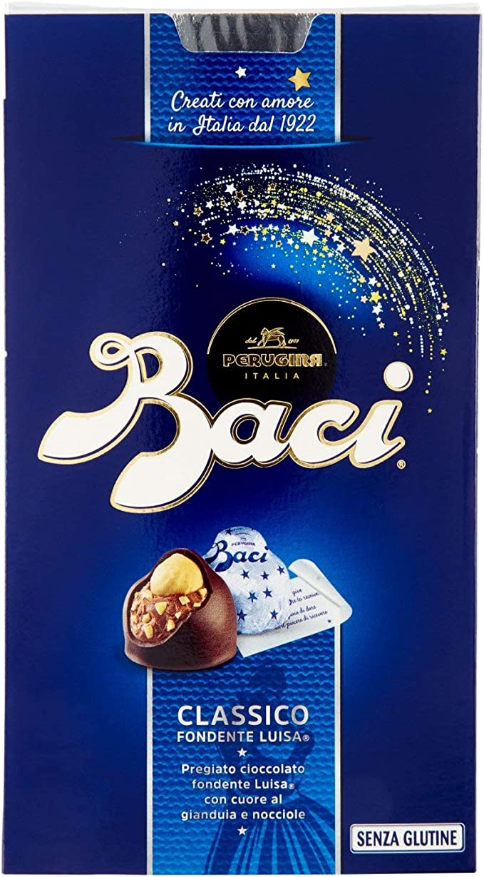 PERUGINA BACI BIJOU CLAS 200 GR INVER   L