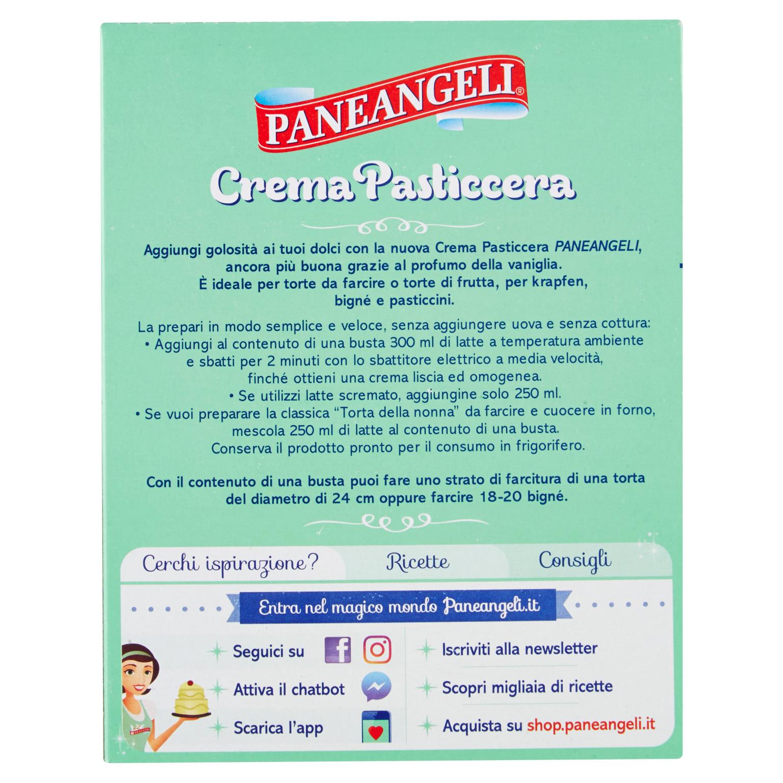 P ANGELI CREMA PASTICCERA 2X150 GR   L