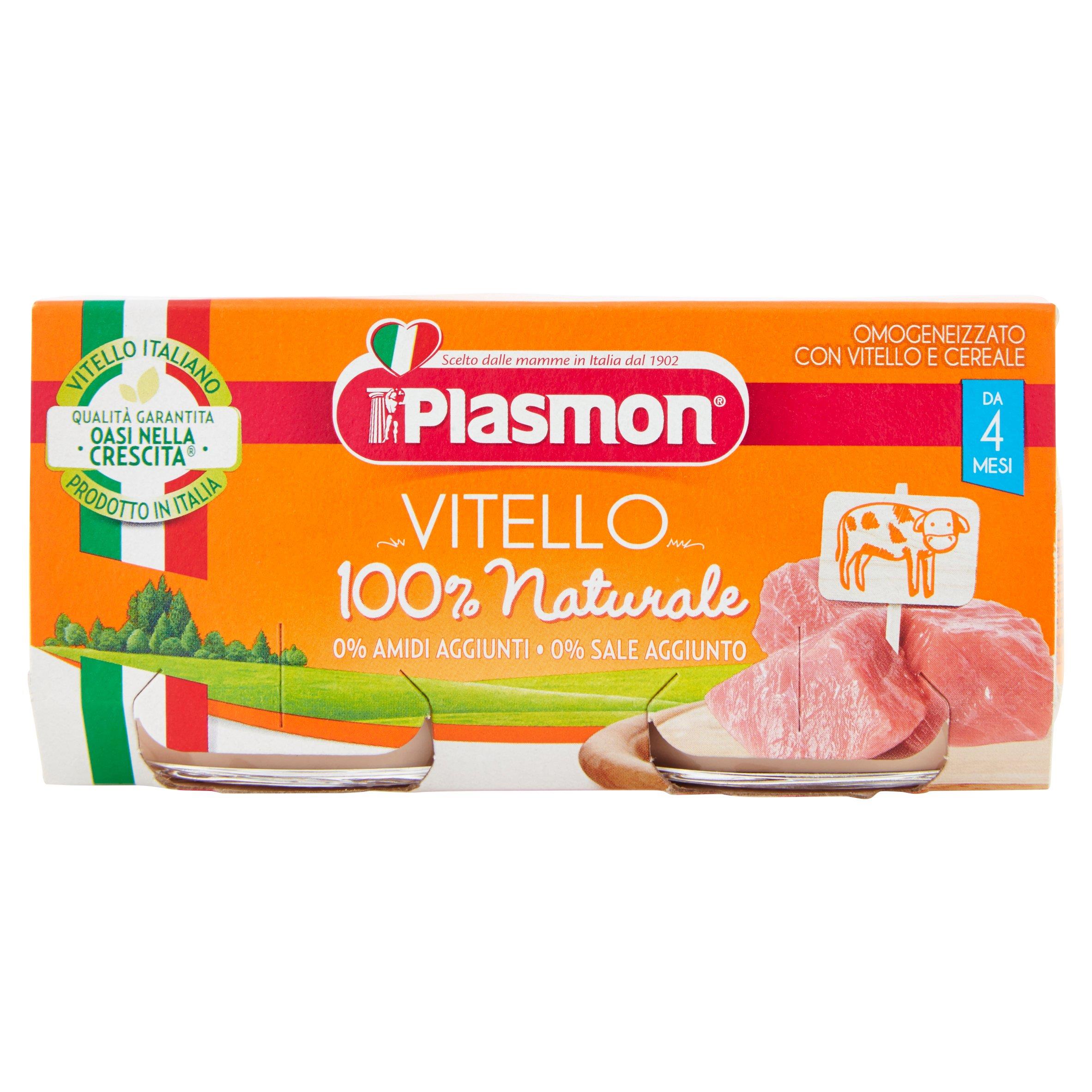 PLASMON OMO VITELLO 2X80 GR   L