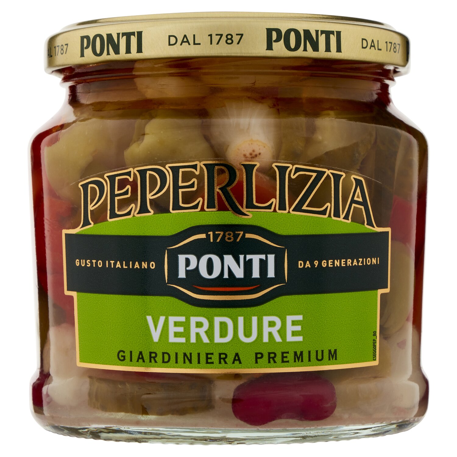 PONTI VERDURE PEPERLIZIA 370 GR   L