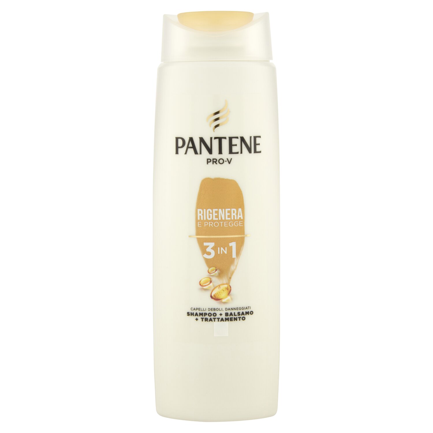 PANTENE SHAMP 3IN1 RIG PRO 225 ML   M