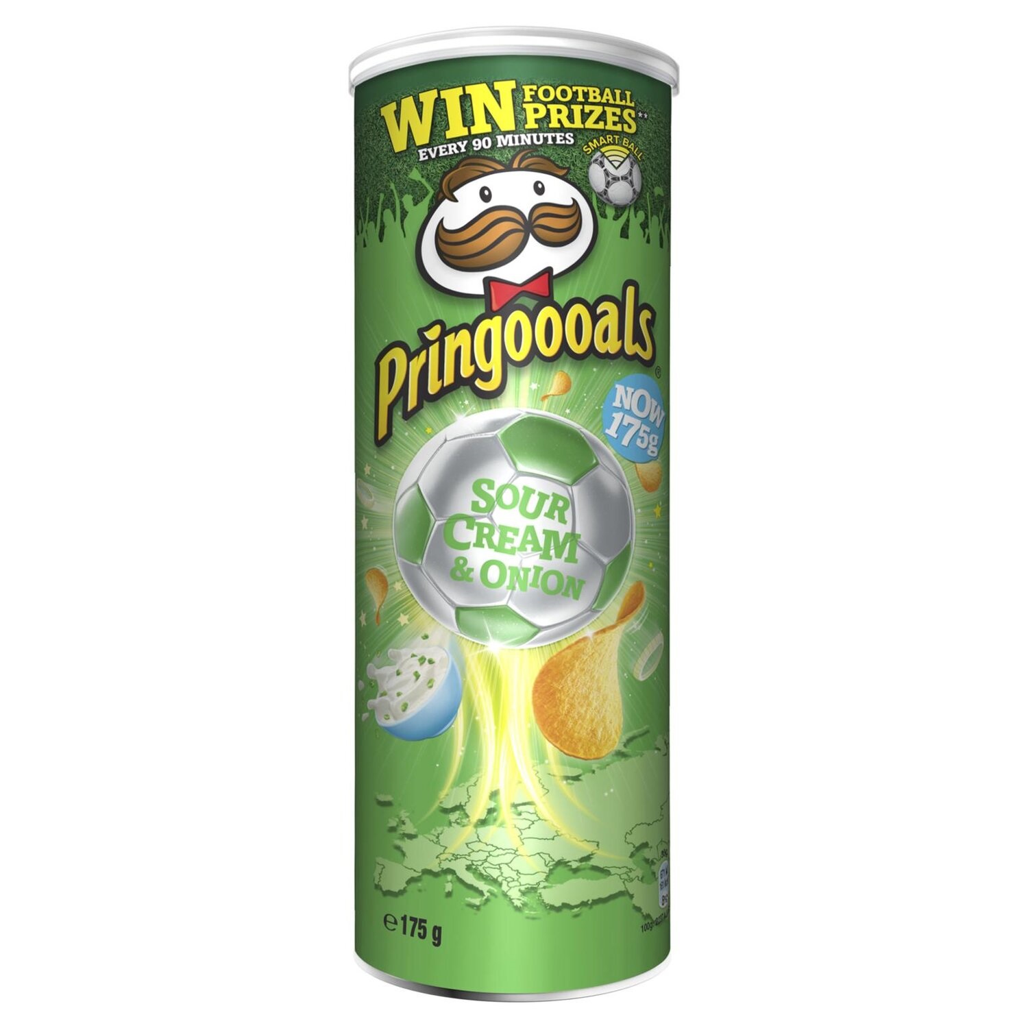 PRINGLES CREAM ONION 175 GR   M