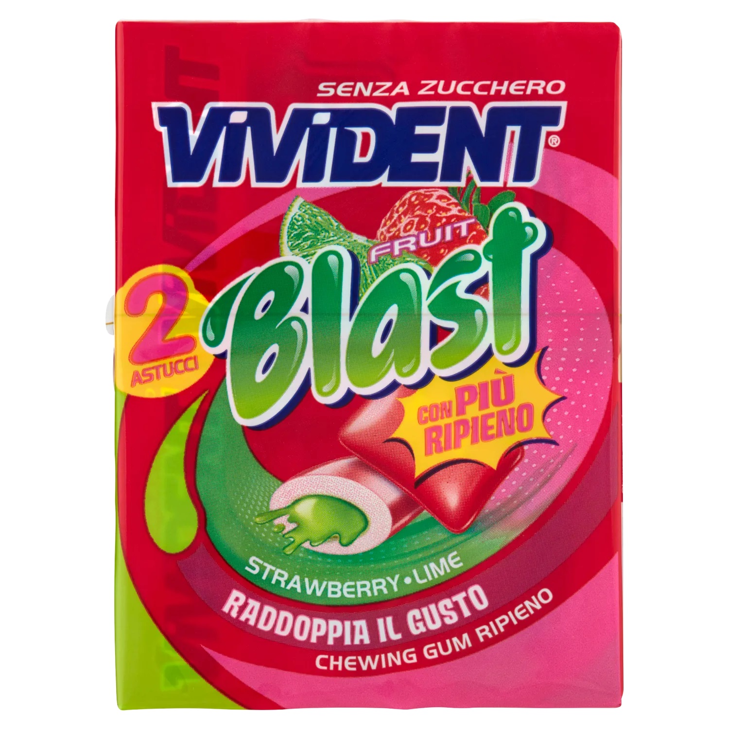 PERFETTI VIVIDENT FRUIT BLAST 2 PZ   L