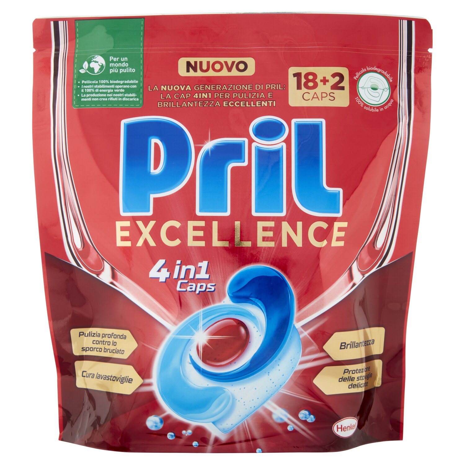 PRIL GEL EXCELL 4IN1 18 2 CAP   XL