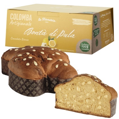 PULA COLOMBA CIOCC BIANCO 750 GR PASQ   XL