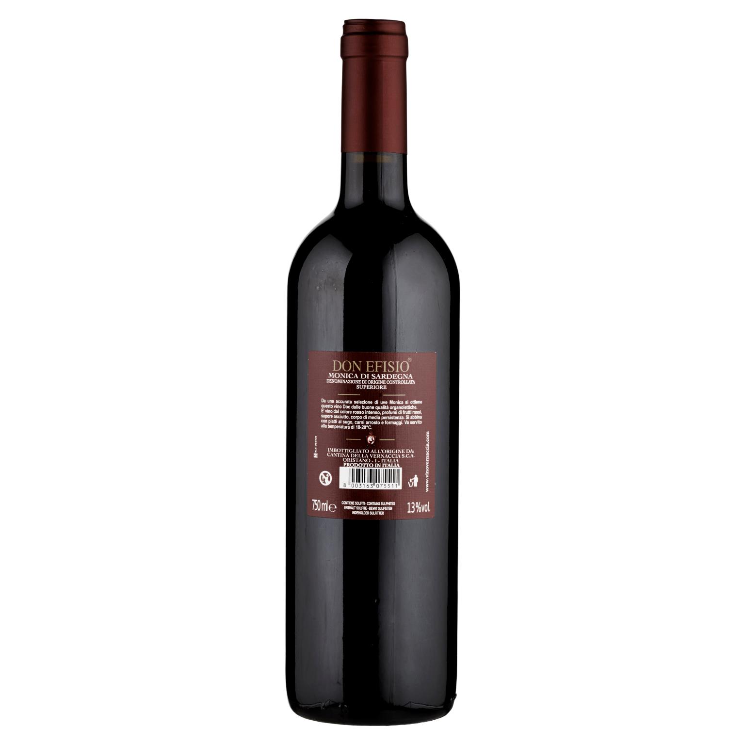 RIMEDIO VINO DON EFISIO MONICA 750 ML   XL