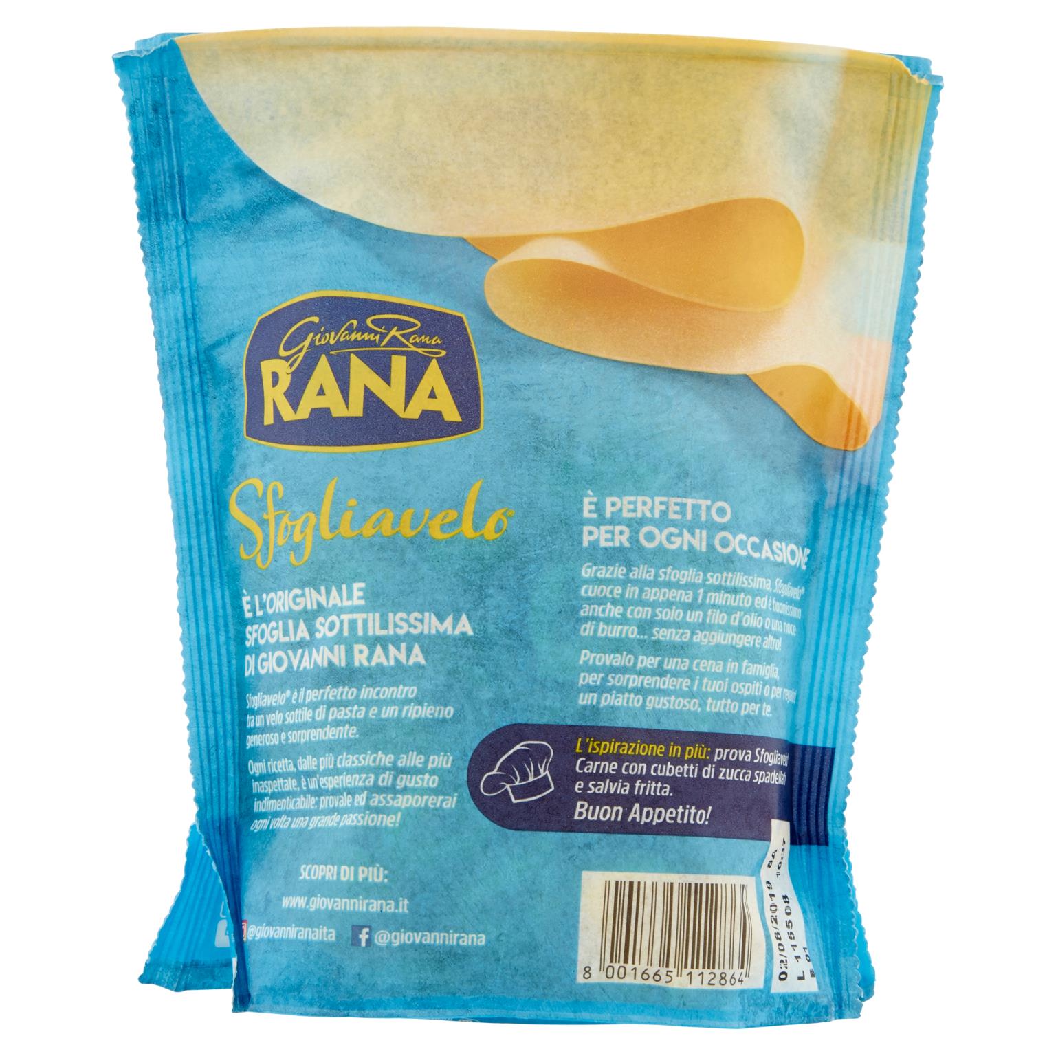 RANA SF VELO TORTELLINI CARNE 250 GR   XL