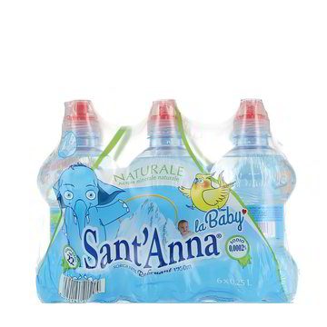 SANTANNA ACQUA NAT BABY 6X25C SOLO CARICO