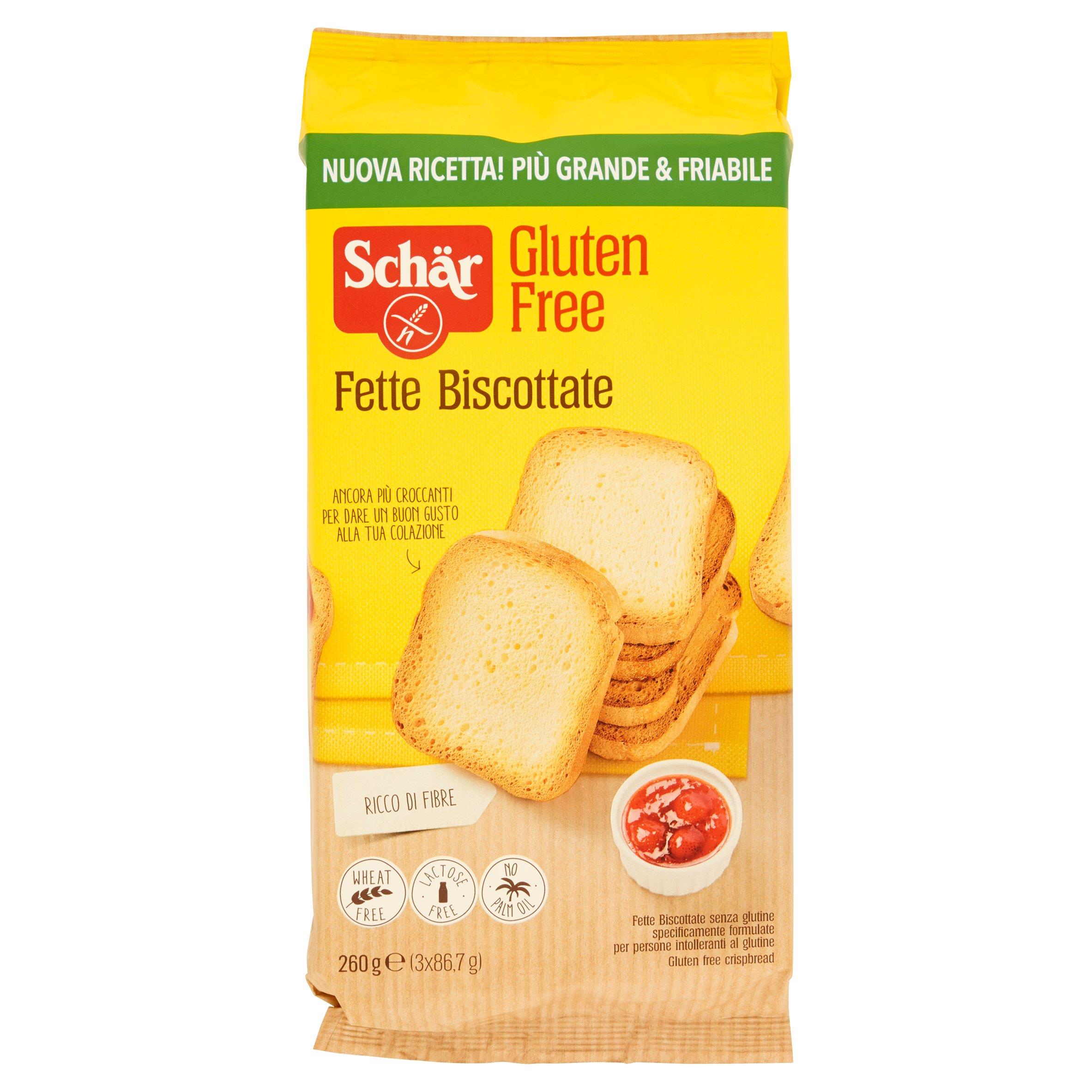 SCHAR FETTE BISCOTTATE 260 GR   M