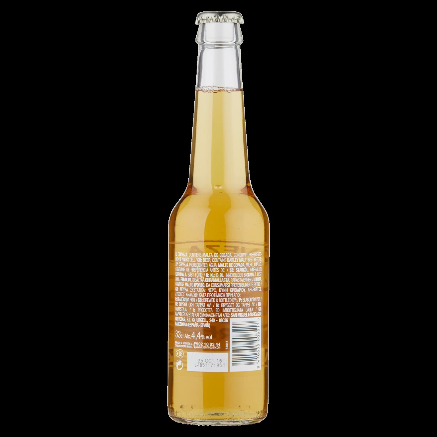 SAN MIGUEL BIRRA FRESCA 33 CL   XL