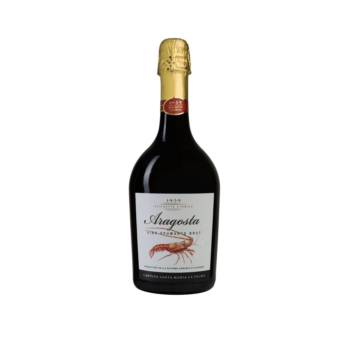 SPUMANTE LA PALMA ARAGOSTA BRUT 75 CL   S