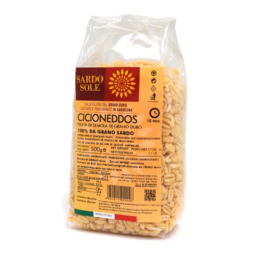 SARDO SOLE PASTA CICIONEDDOS 500 GR   L