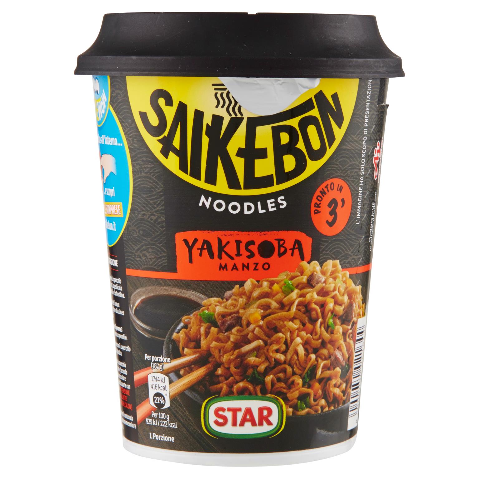 STAR YAKISOBA MANZO CUP 93 GR   M