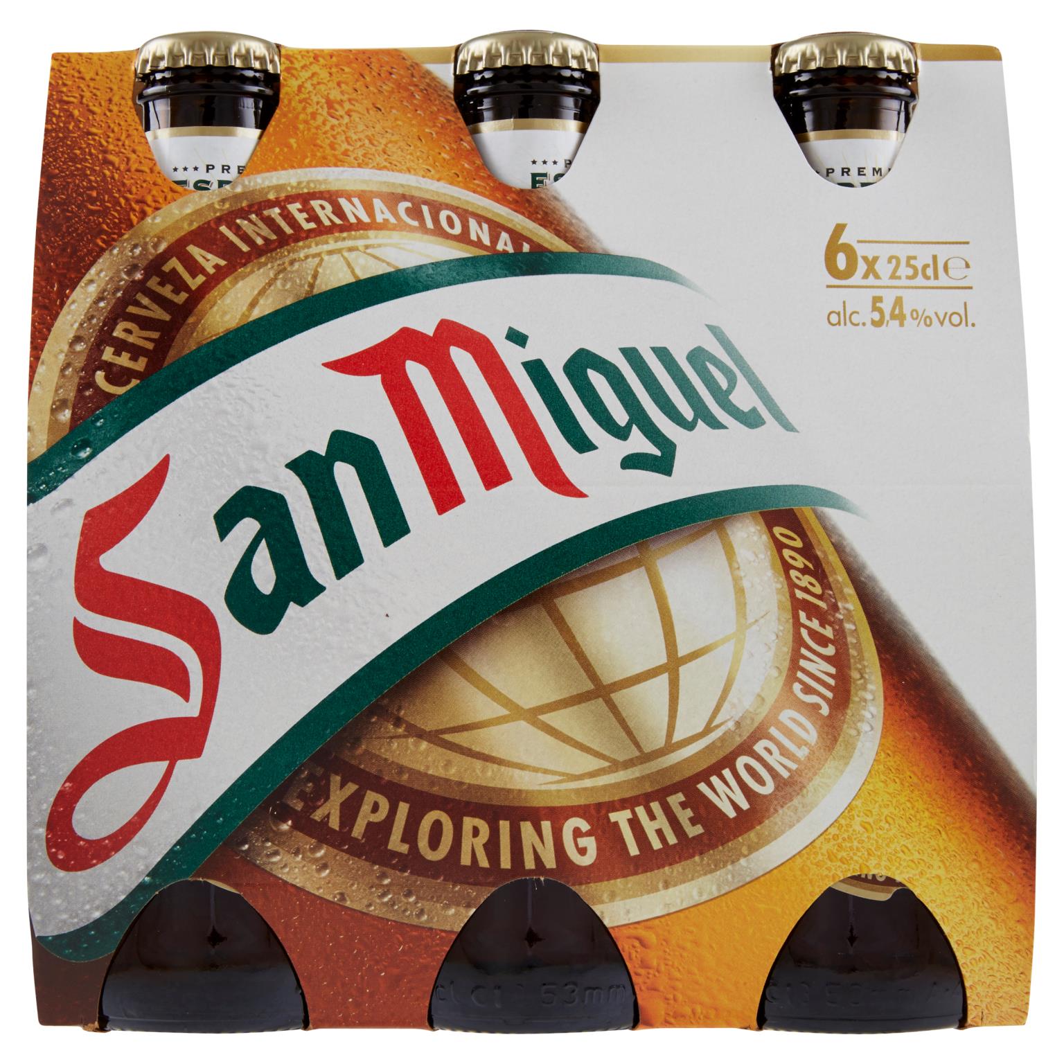 SAN MIGUEL BIRRA ESPE 6X25 ML   XL