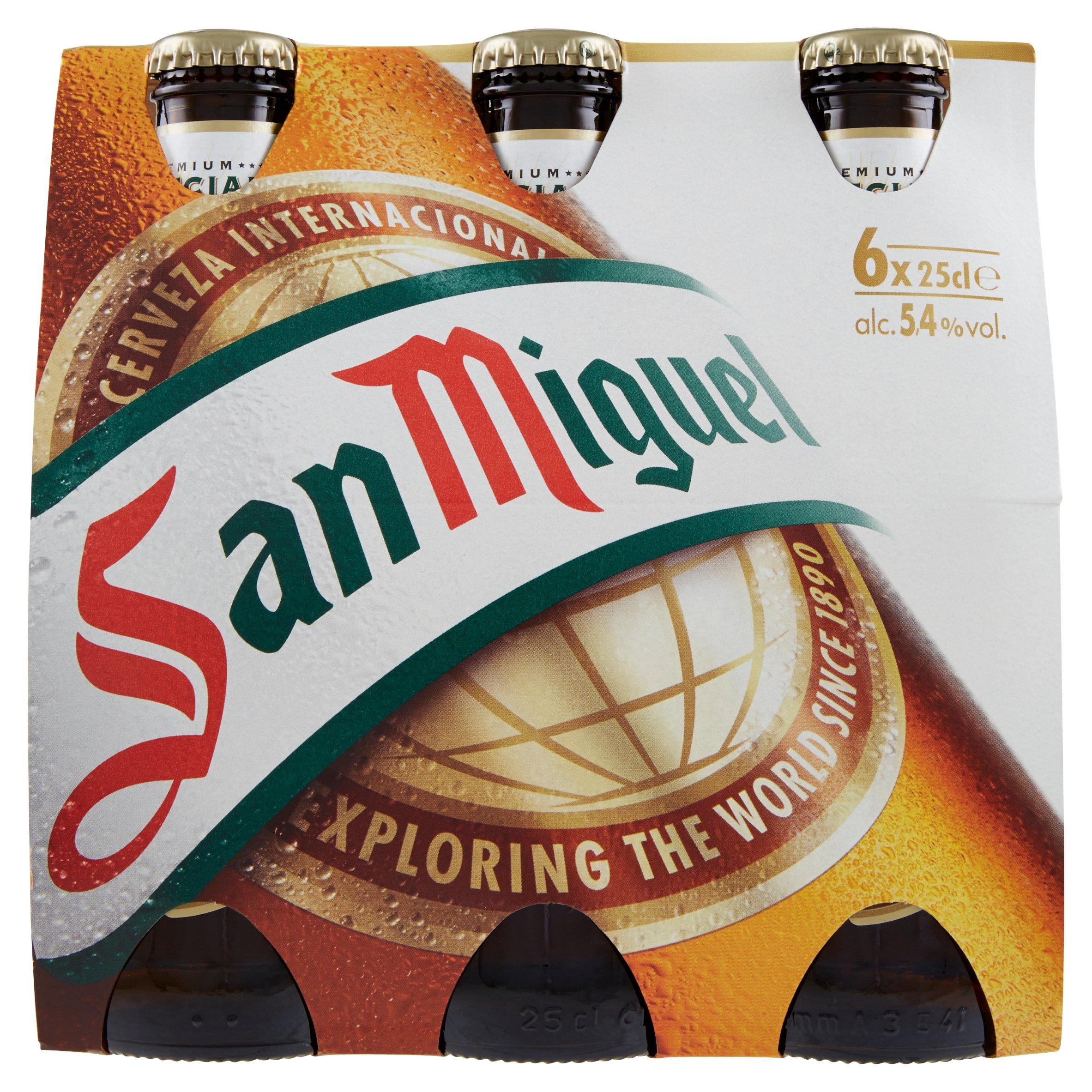 SAN MIGUEL BIRRA ESPE 6X25 ML   XL