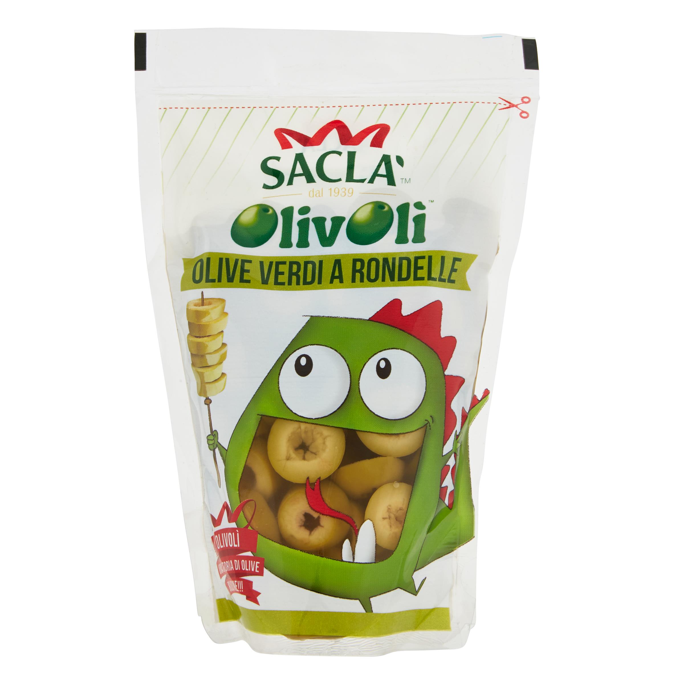 SACLA  OLIVE A RONDELLE 85 GR   XL