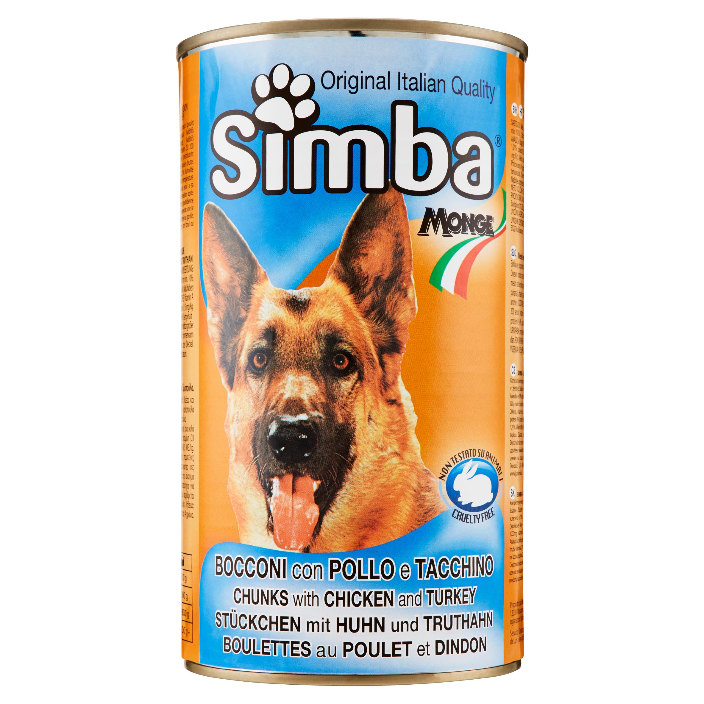 SIMBA CANE POLLO/TACCH 1230 GR   M