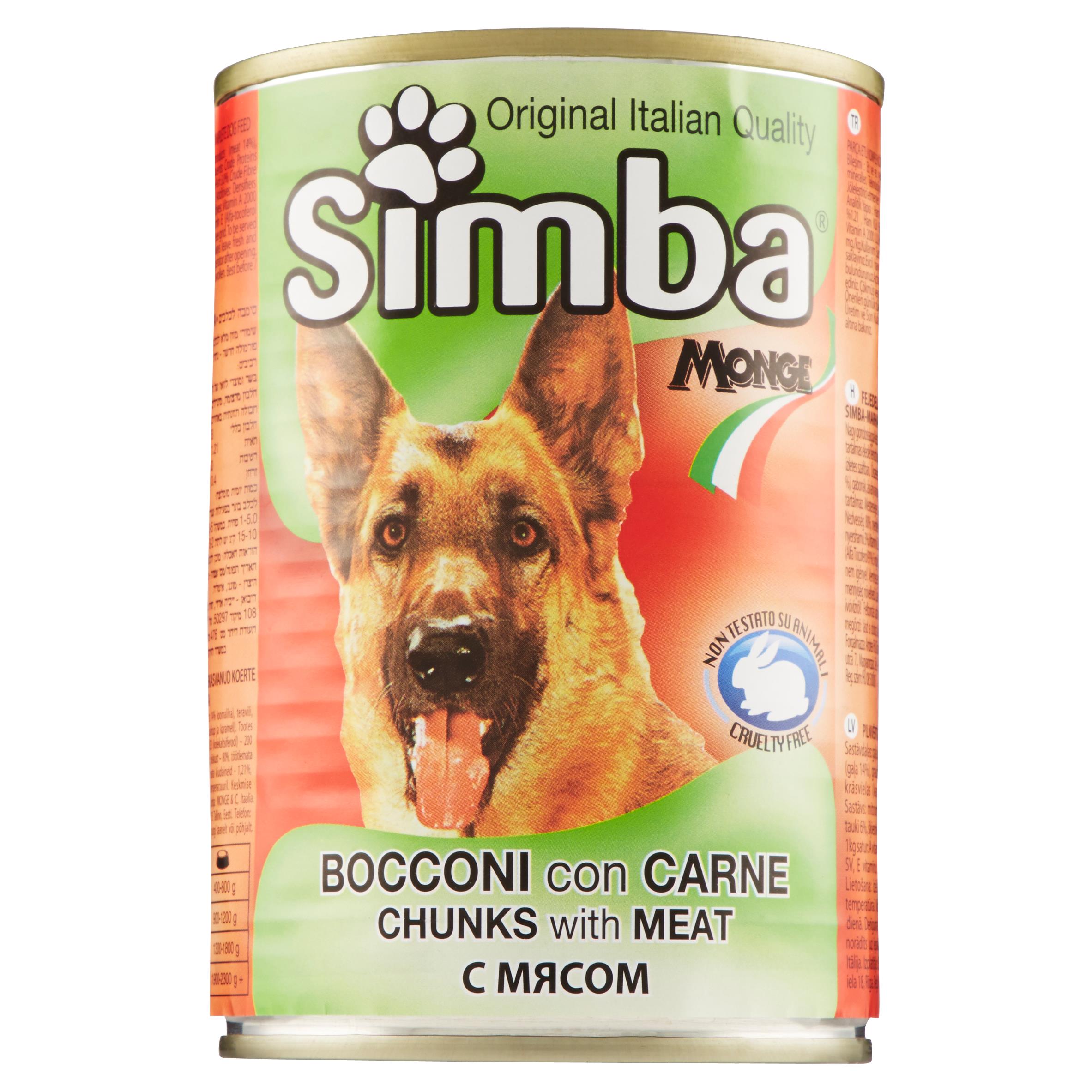 SIMBA CANE MANZO 400 GR   S