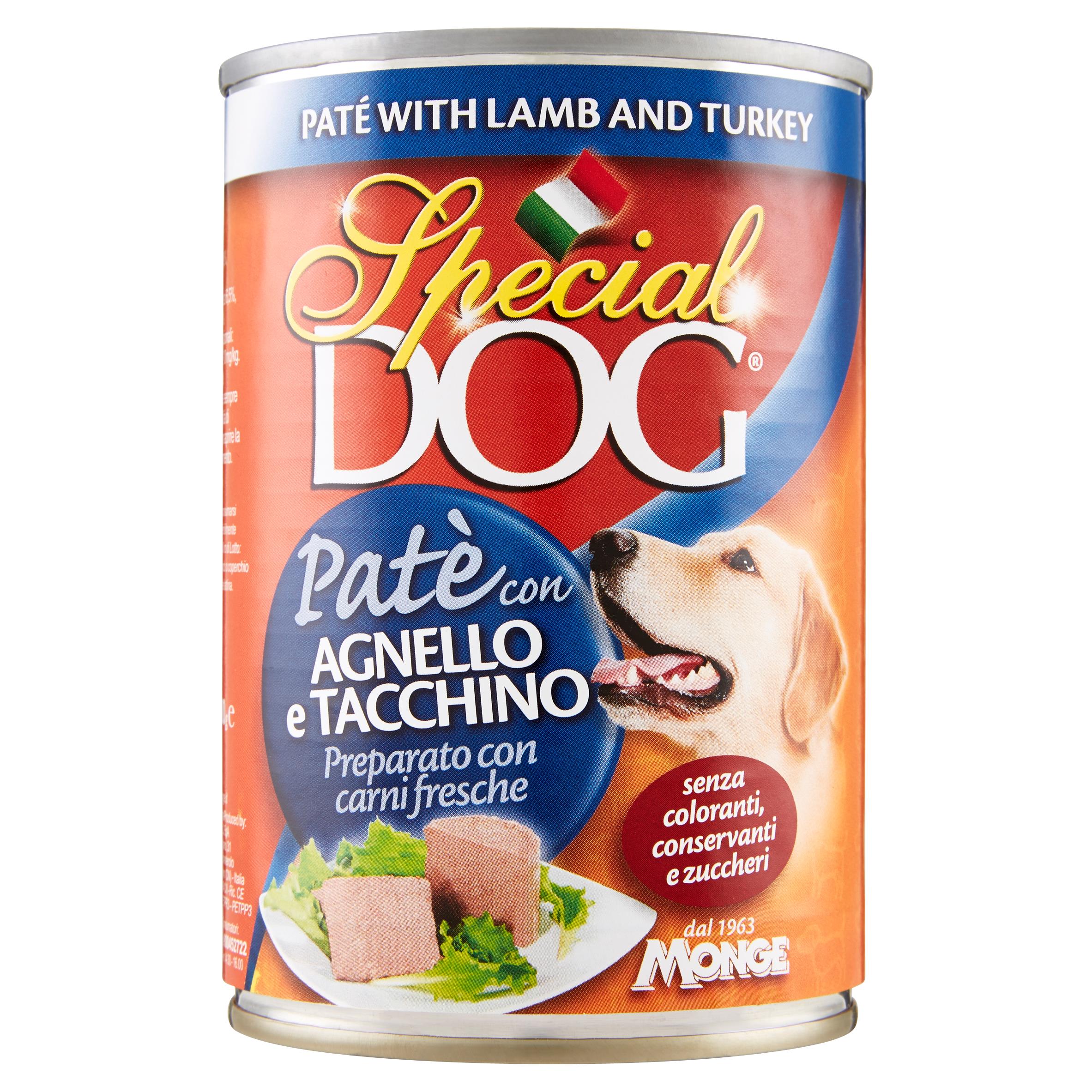 SPECIAL DOG PATE AGNEL/TAC 400 GR   S