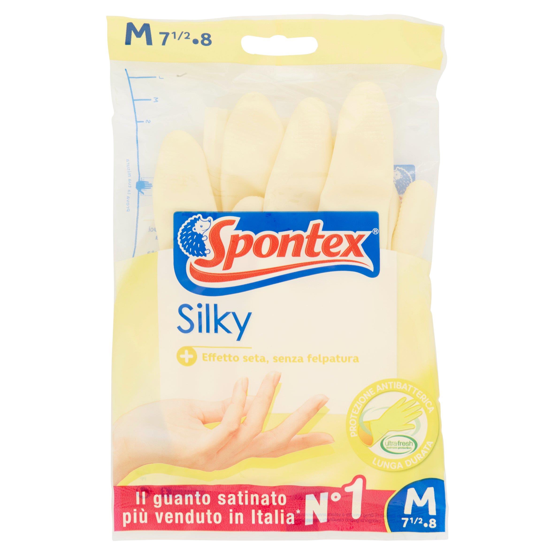 SPONTEX GUANTI SILKY TAGLIA M   S