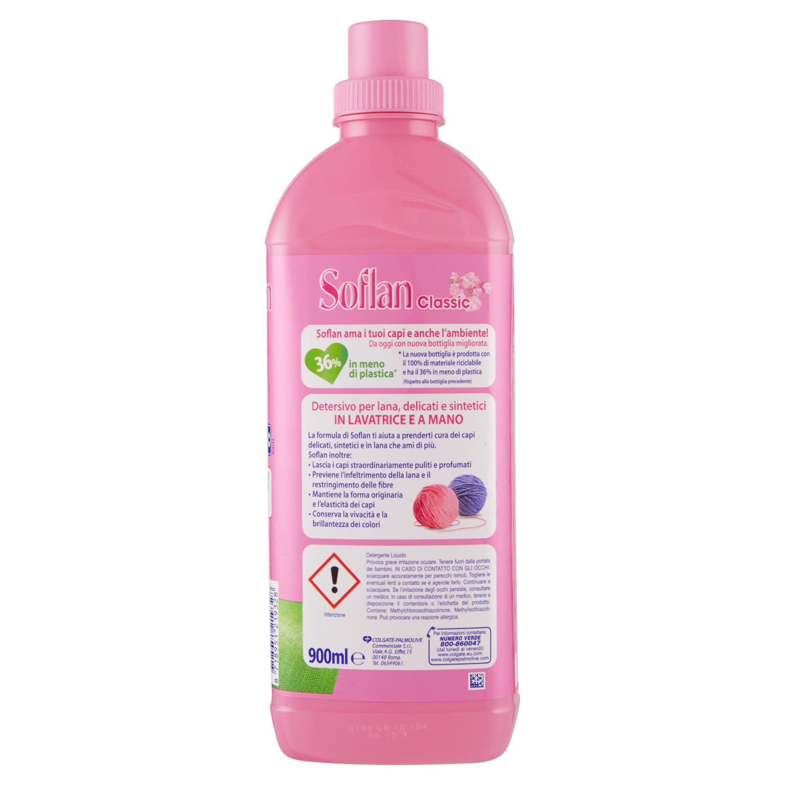 SOFLAN LANA LIQUIDO 900 ML   XL