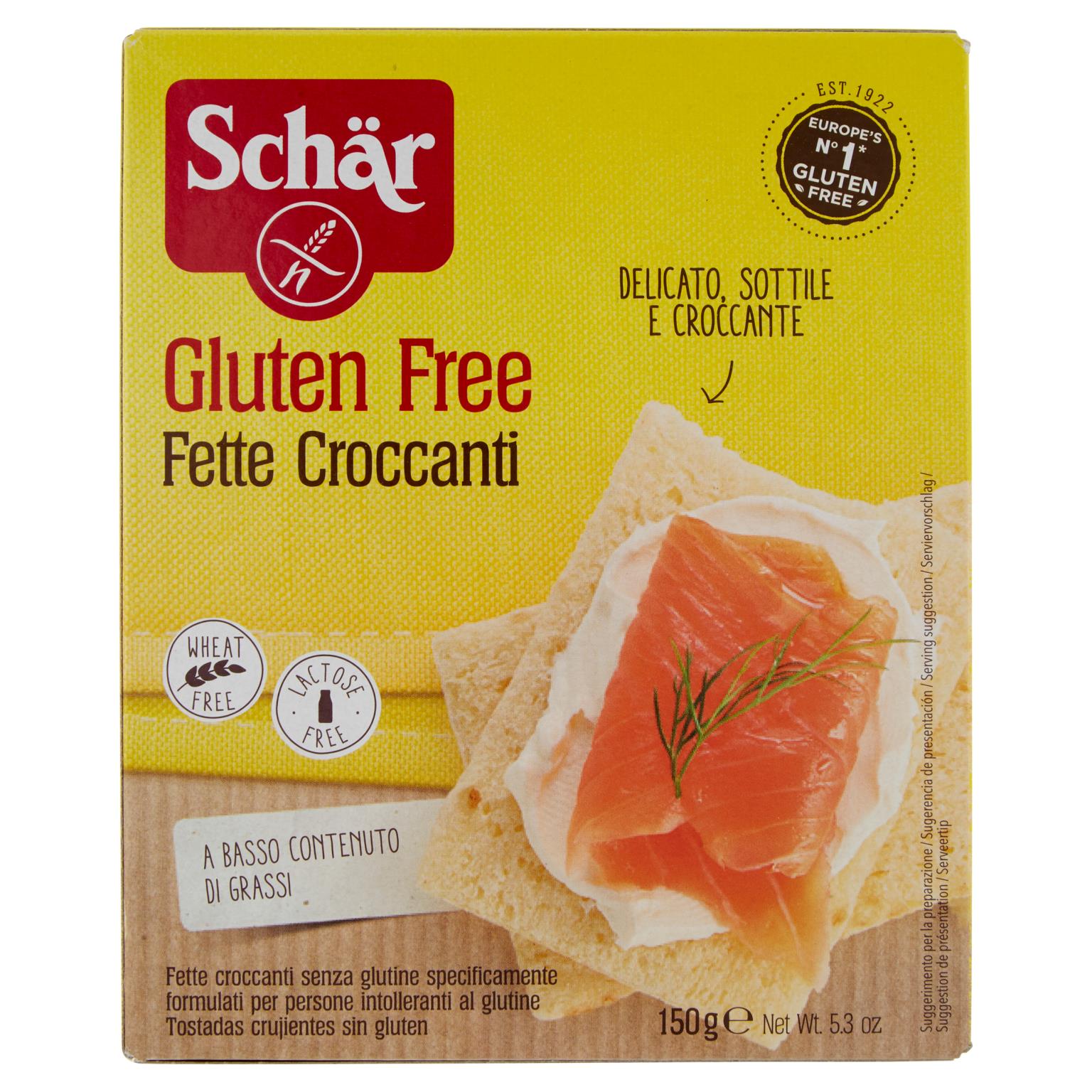 SCHAR FETTE CROCCANTI 150 GR   L